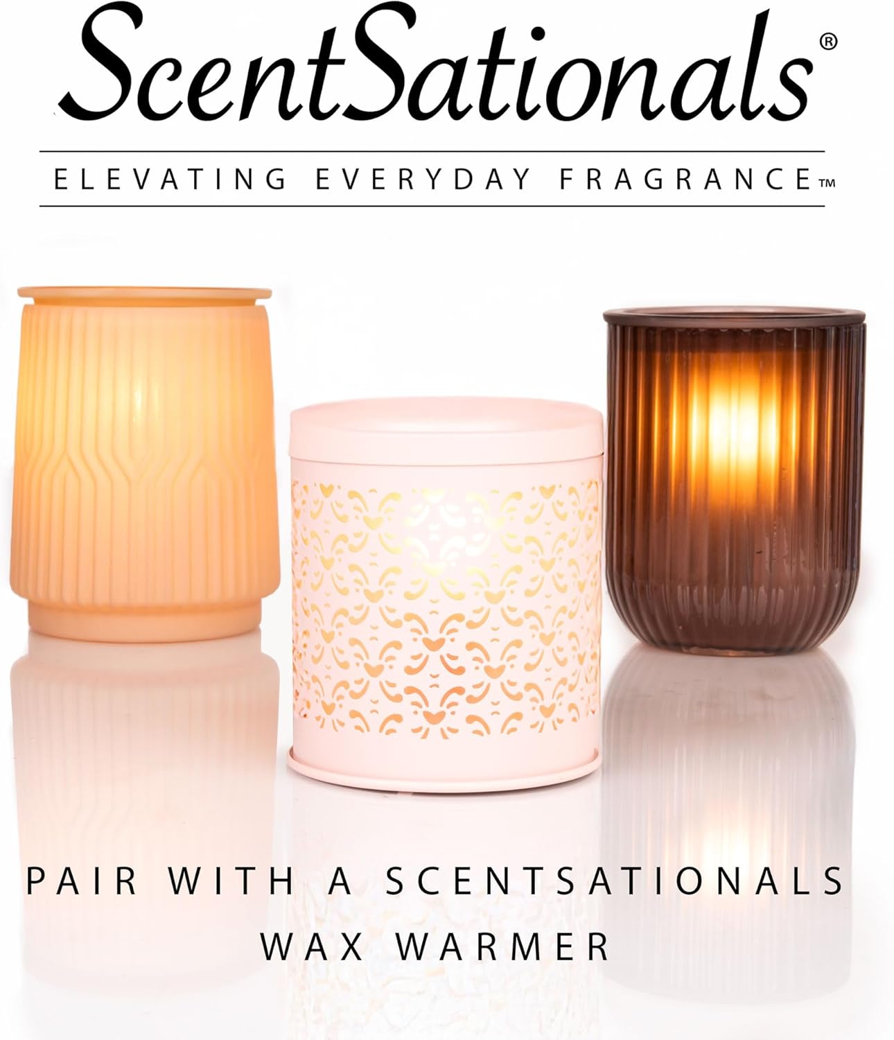 Scentsationals Edison Wax Warmer and 4-Pack Wax Melts