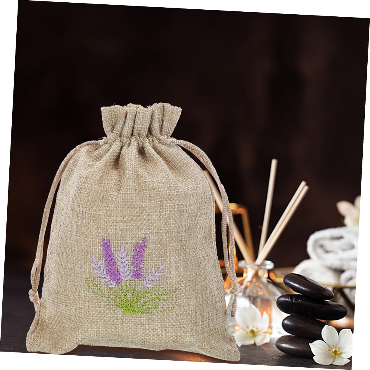 5pcs Bulk Empty Scent Sachet Bags for Dried Flowers and Storage