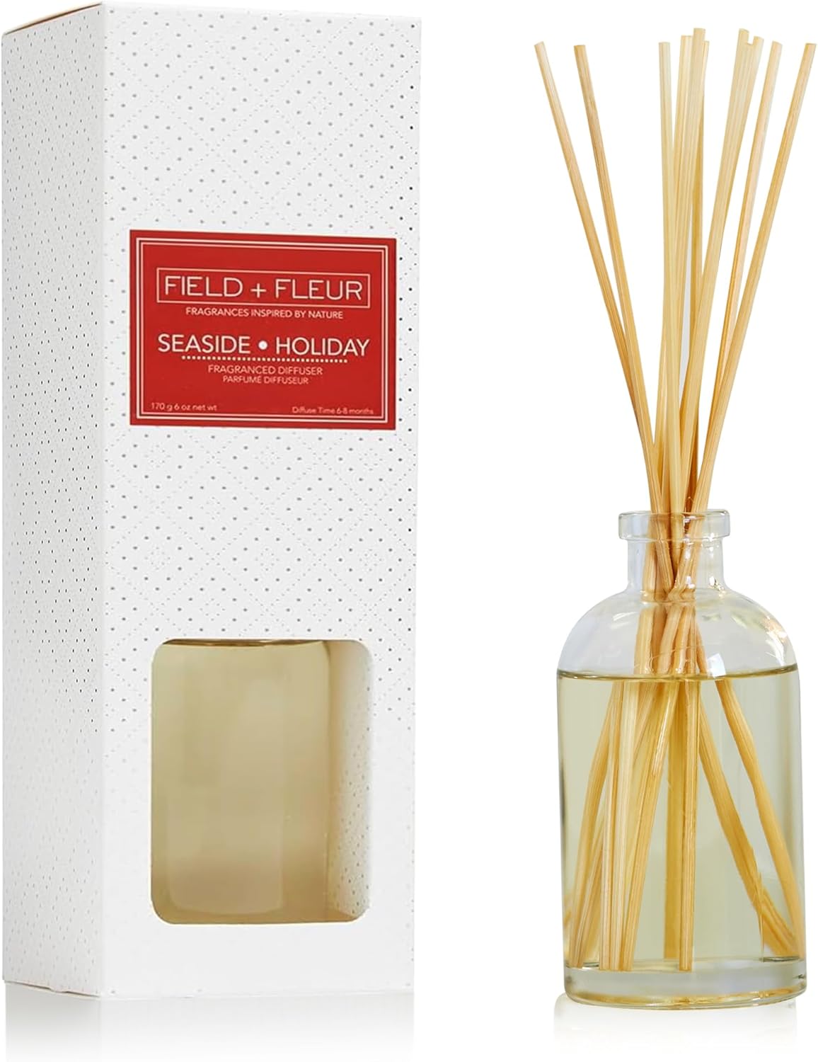 FIELD FLEUR Reed Diffuser Set Seaside Holiday