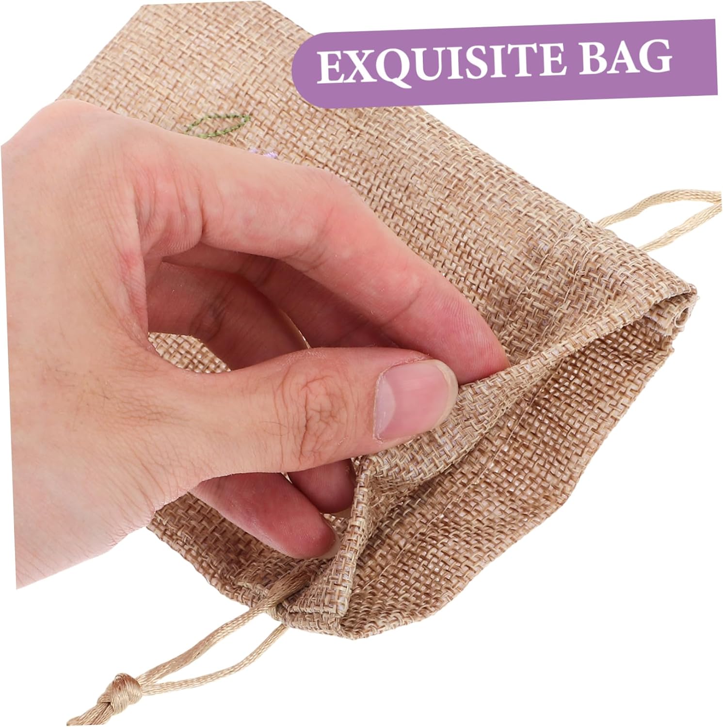 Amosfun 12 Pcs Lavender Sachet Bags for Jewelry and Party Favors