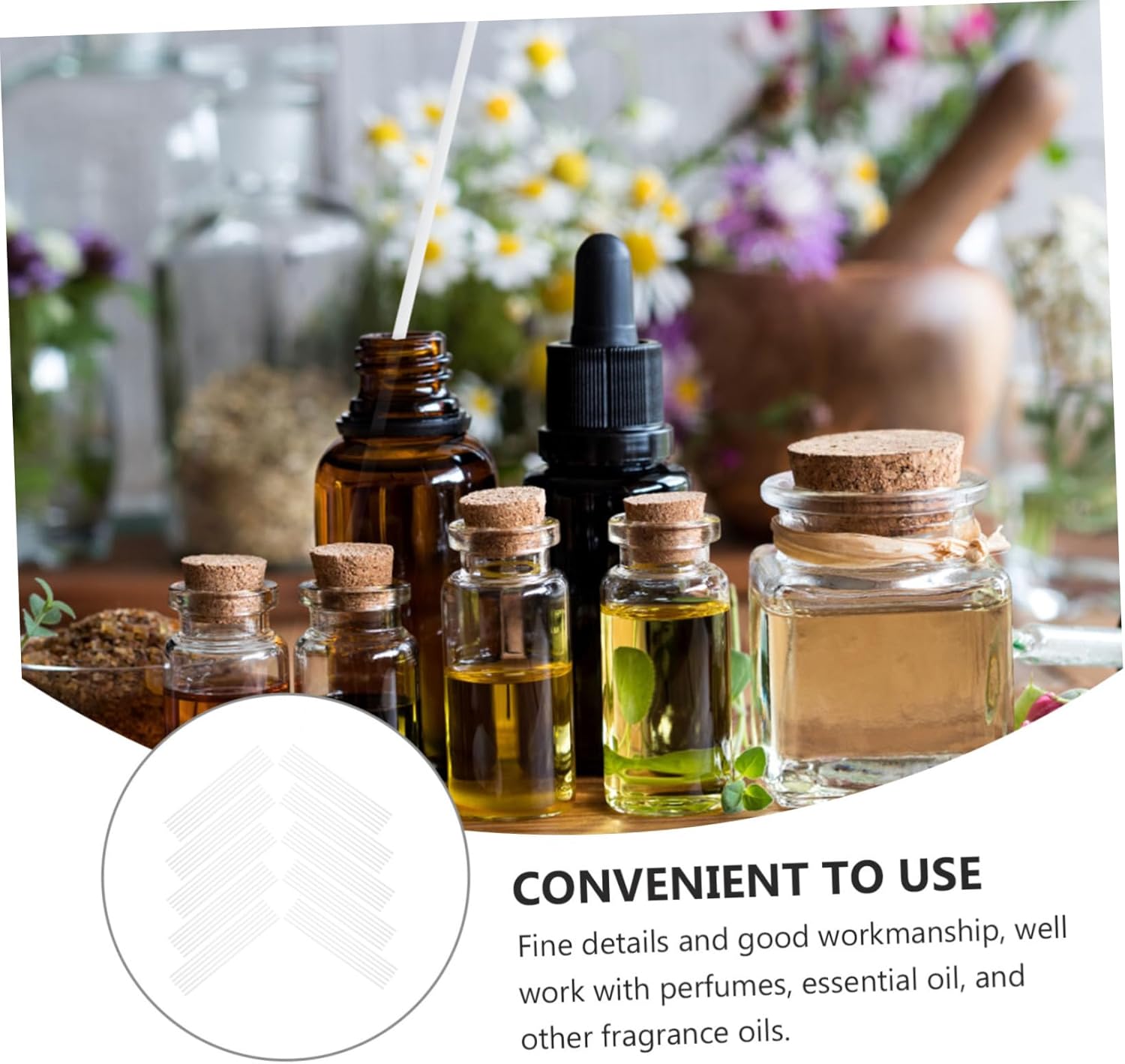 60Pcs Aroma Diffuser Sticks for Home Relaxation and Decor