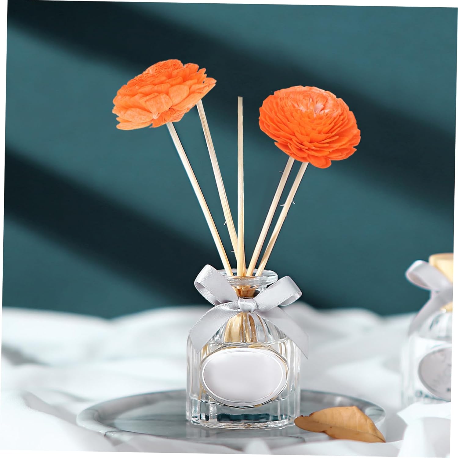 Ciieeo 1Set Flower Aroma Diffuser Sticks for Home and Office