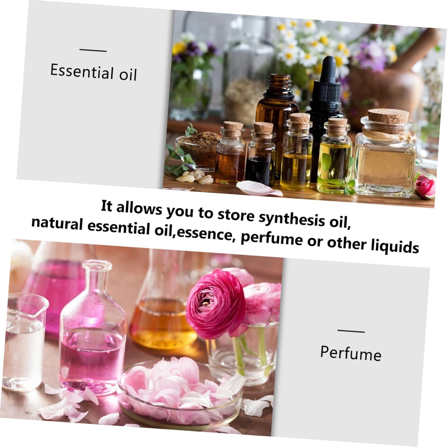 Elegant Ceramic Essential Oil Diffuser Bottle for Home Decor