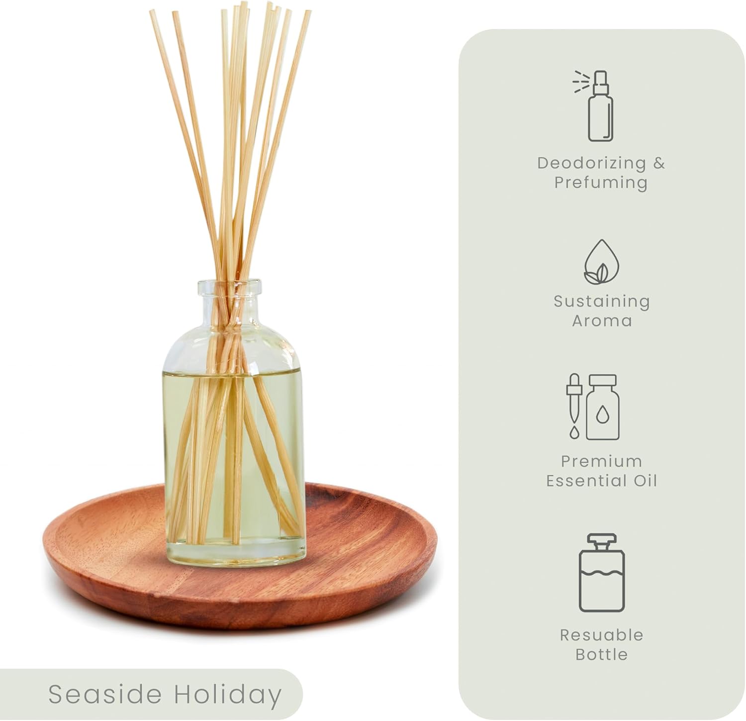 FIELD FLEUR Reed Diffuser Set Seaside Holiday