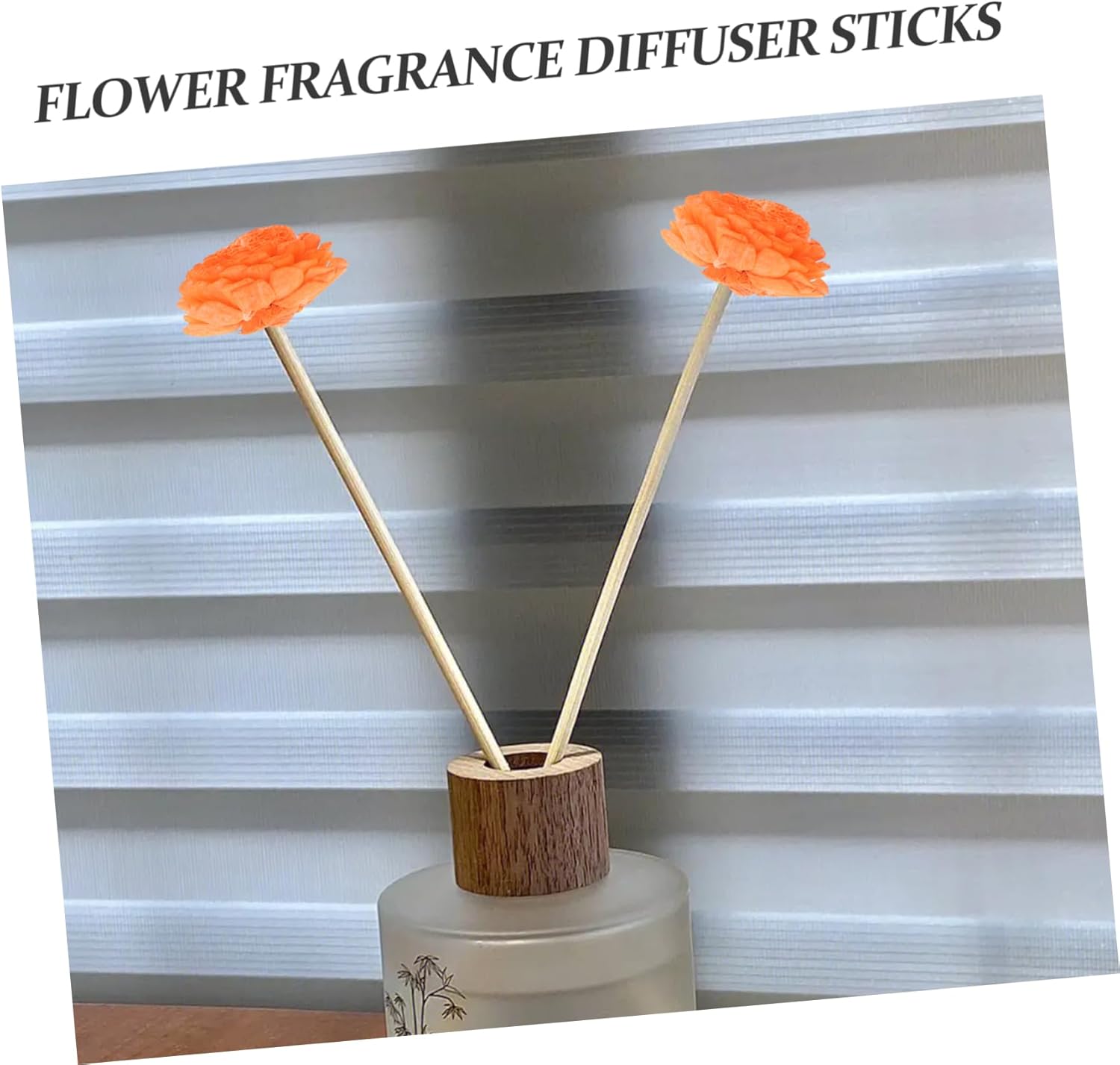 1Set Flower Aromatherapy Diffuser Sticks for Home Office Room Fragrance