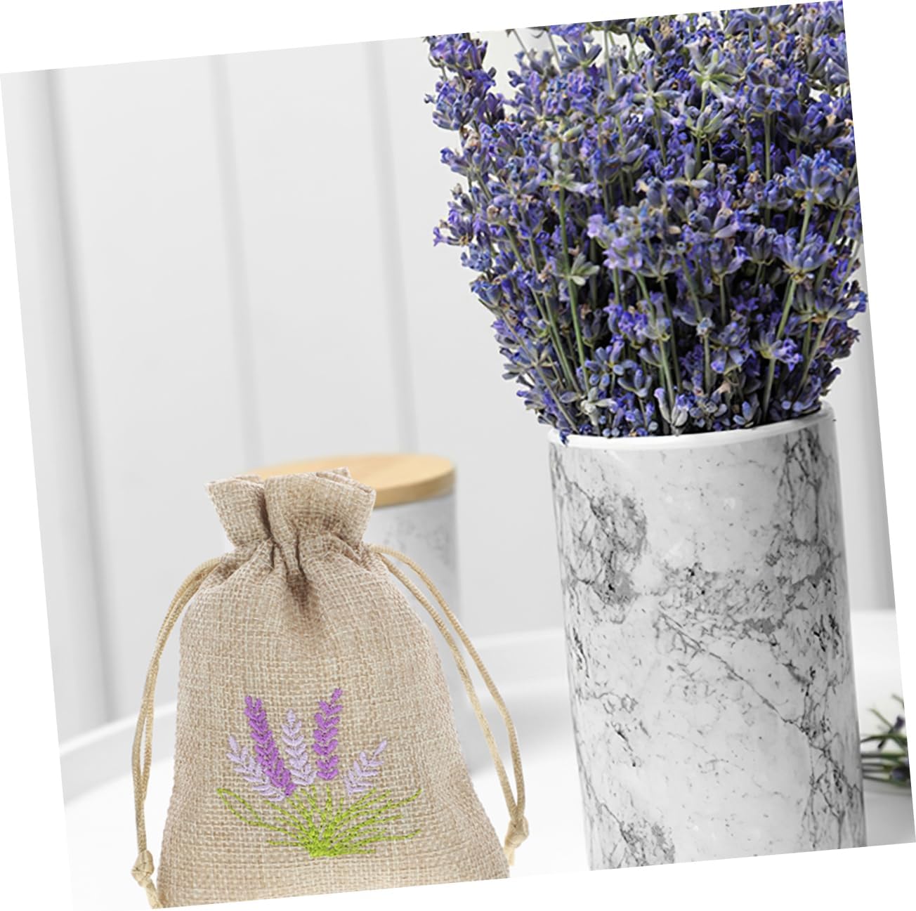 STOBAZA 20pcs Reusable Drawstring Sachet Bags for Home Fragrance