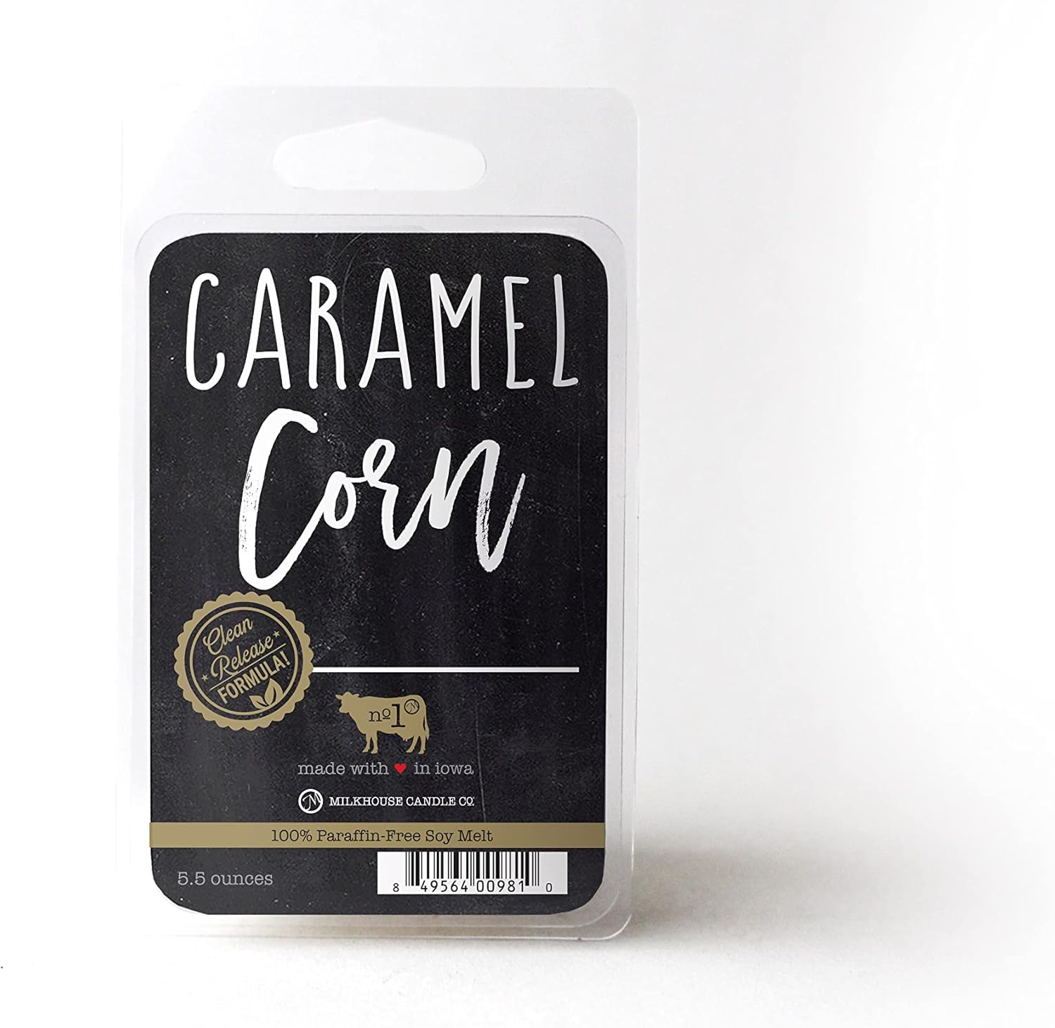 Milkhouse Candle Company Caramel Corn Soy Wax Melts 55 Ounce