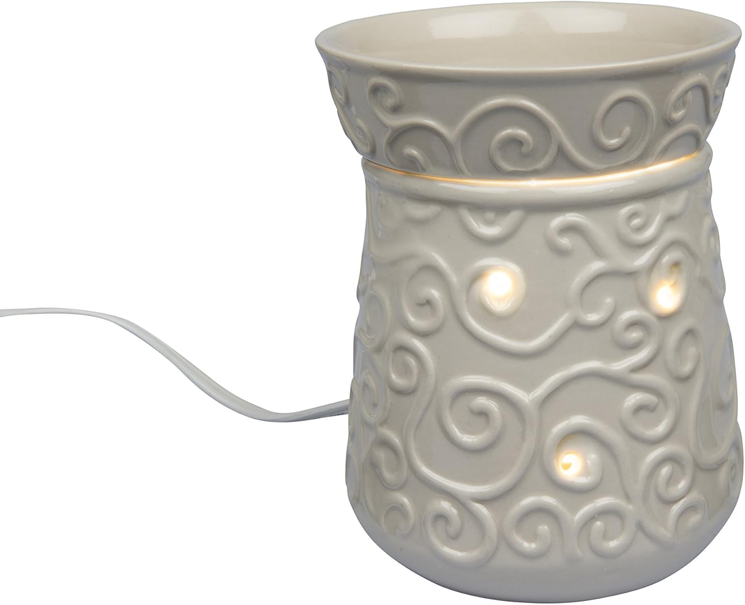 DEco Fragrance Wax Melter Warmer - 4 Cinnamon Cubes Included