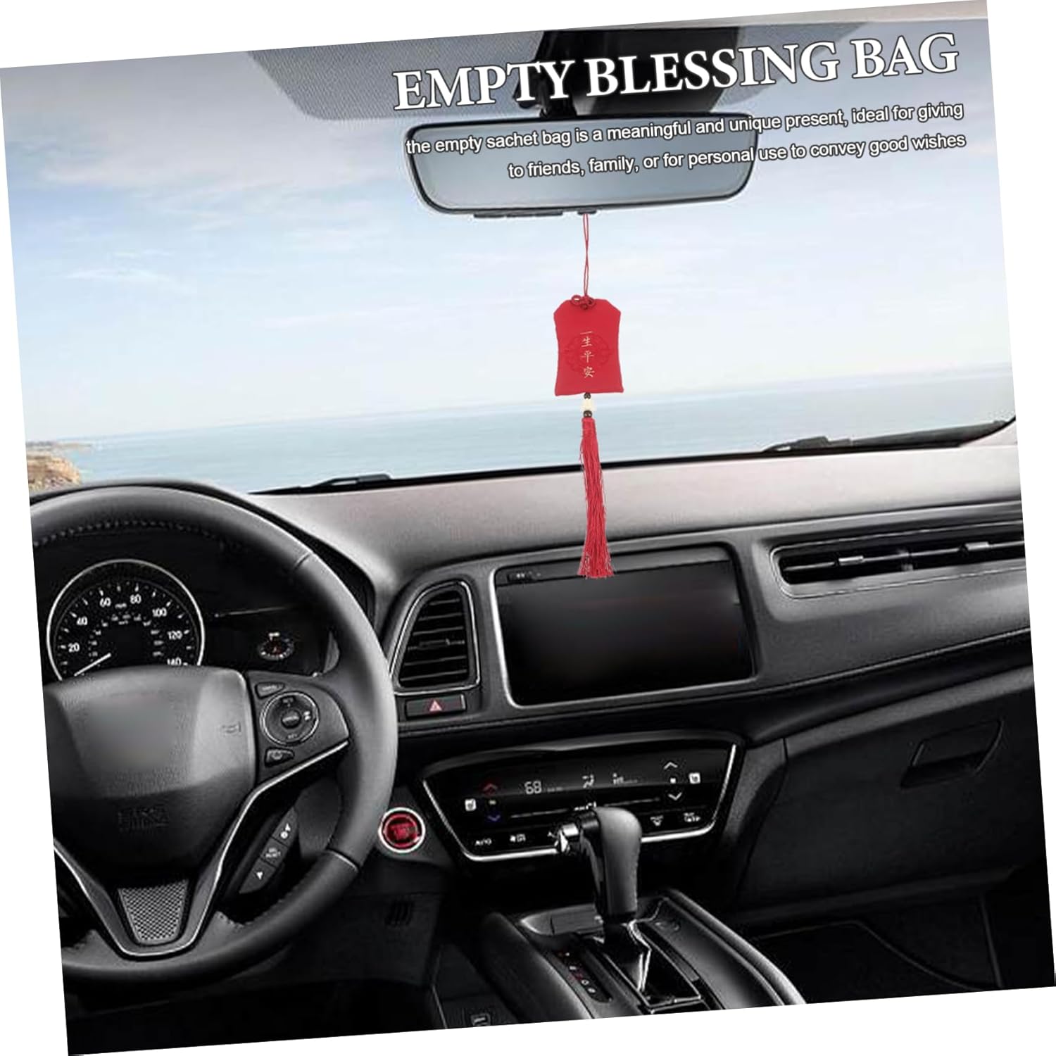 3Pcs Fabric Empty Charm Bag with Tassel Portable Fragrance Sachet