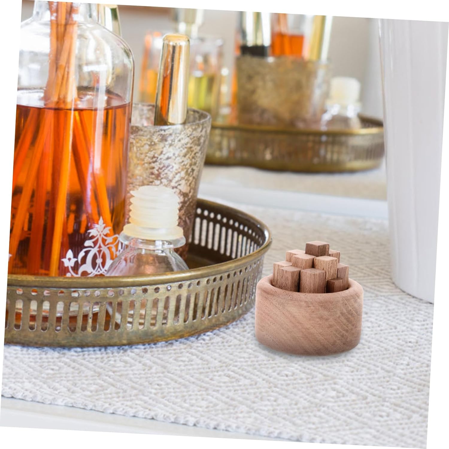 Gogogmee 1set Wood Aromatherapy Diffuser for Home Office Decor