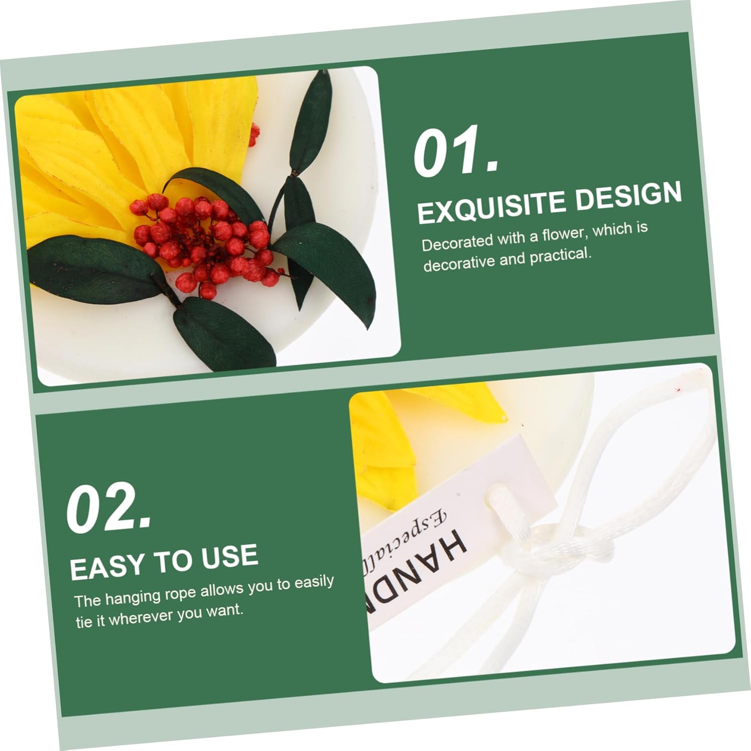 Flower Aromatherapy Sachet Pendant for Home Decor