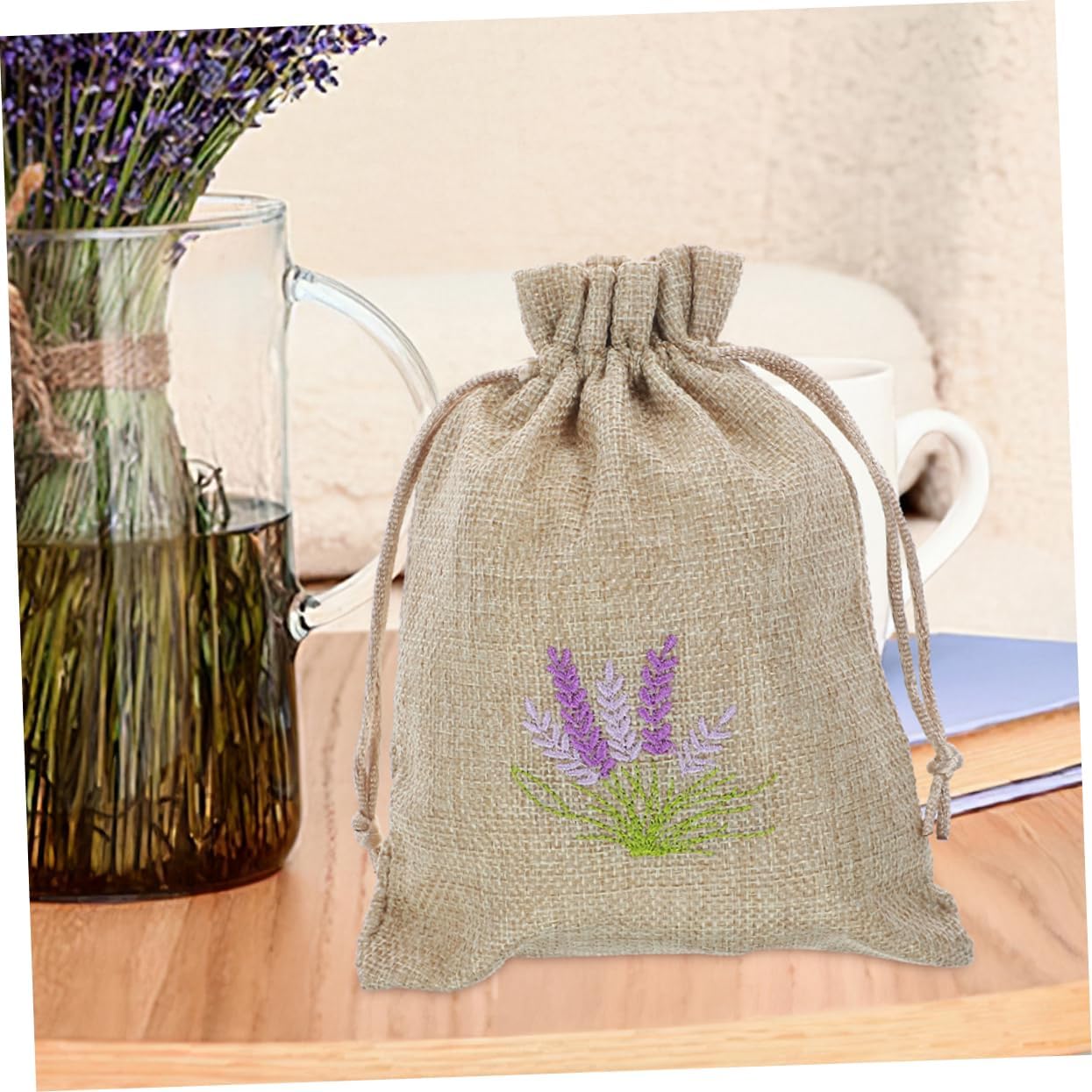 5pcs Bulk Empty Scent Sachet Bags for Dried Flowers and Storage
