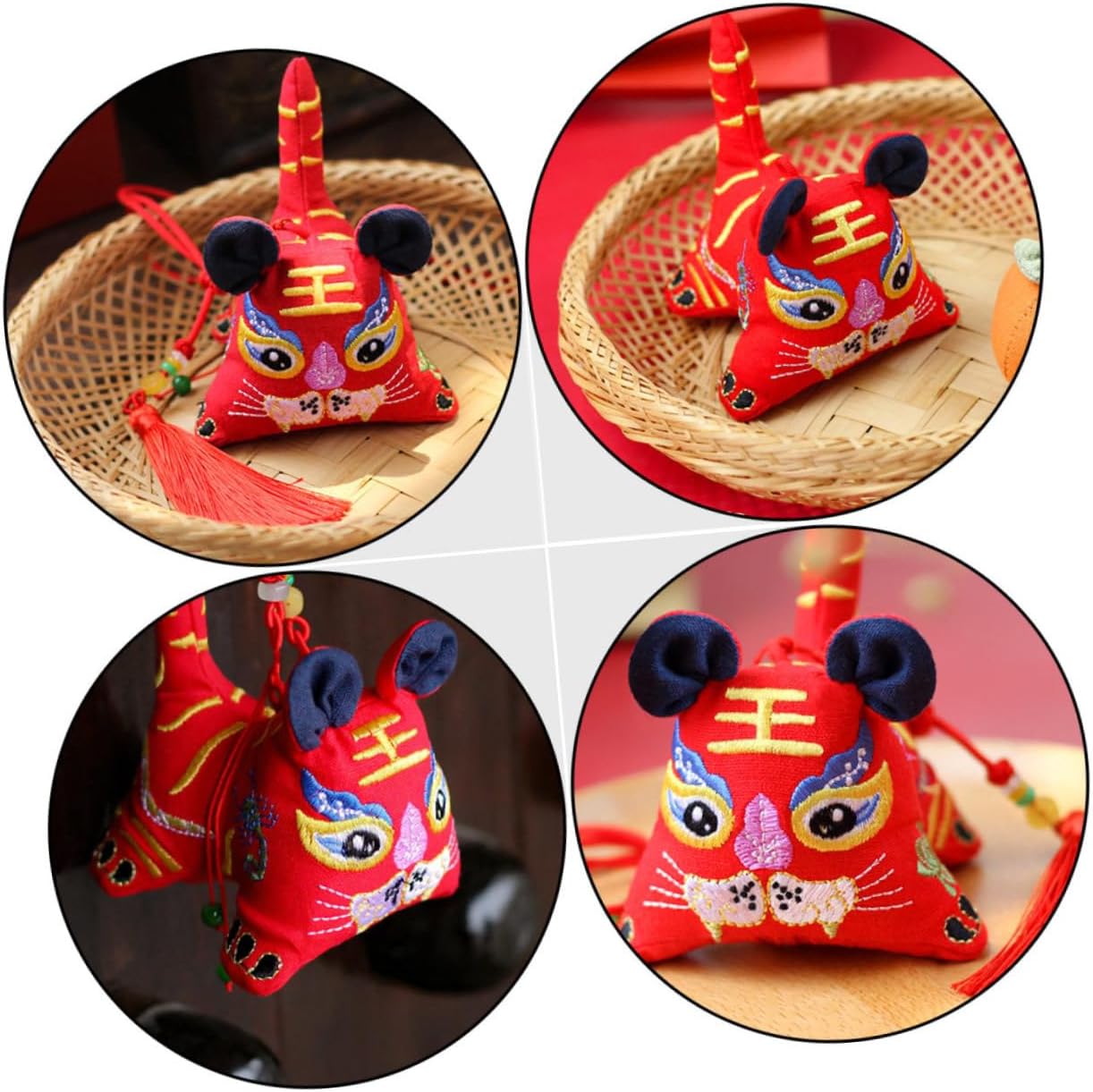 Unomor Embroidered Fragrance Sachet for Home Car and Closet