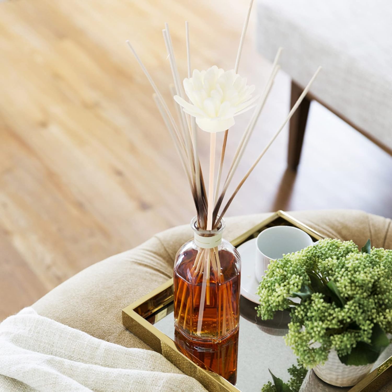 COHEALI 5 Pack Chrysanthemum Diffuser Sticks