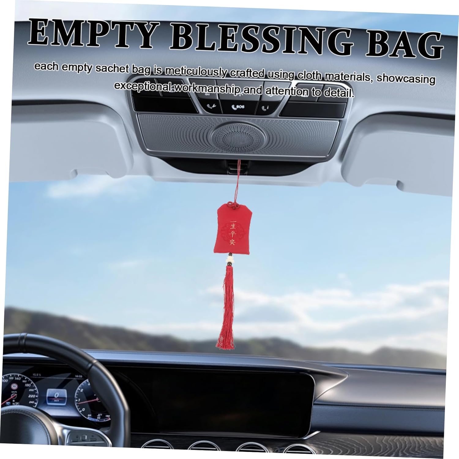 VALICLUD 3pcs Portable Scented Sachet with Tassel