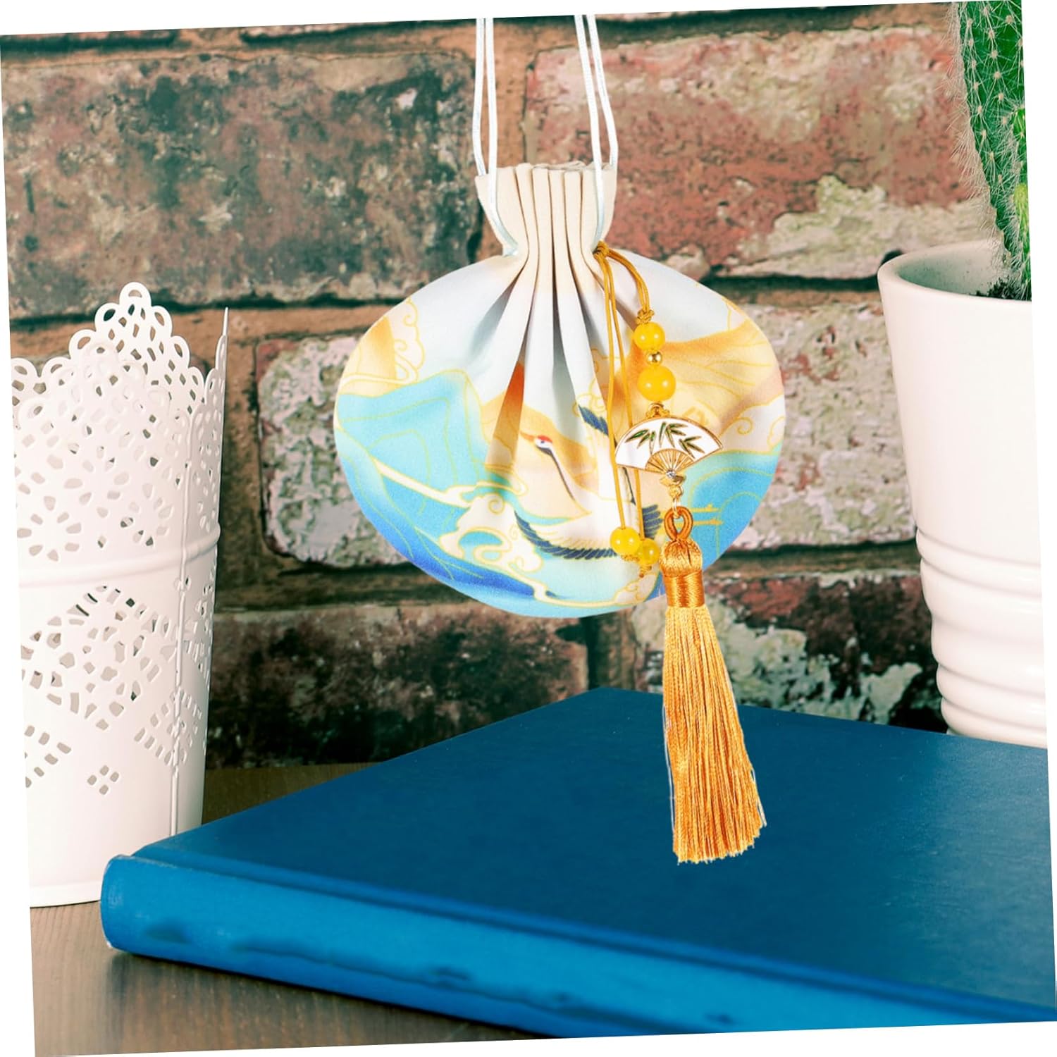PRETYZOOM Lavender Scented Storage Bag for Jewelry and Flowers