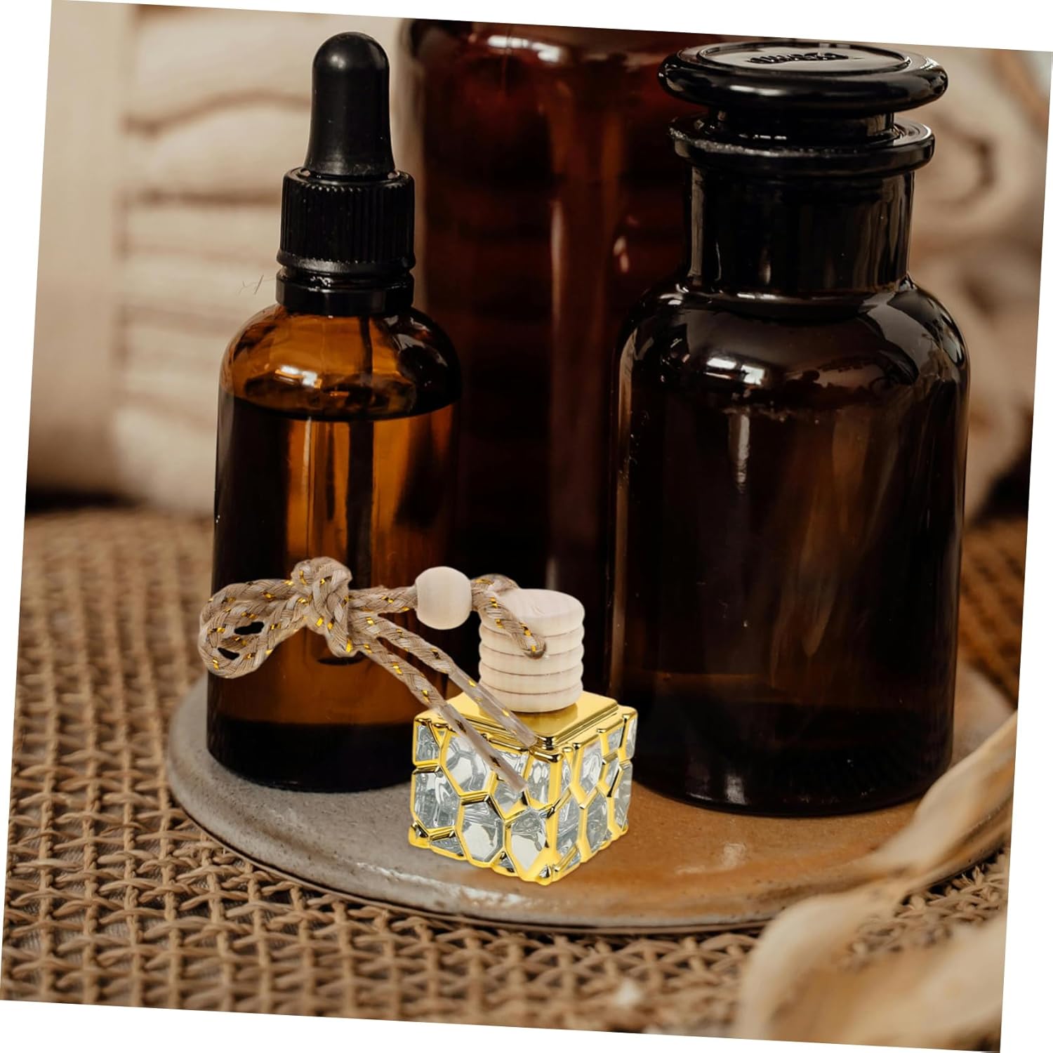 3pcs Car Air Bottles Essential Oil Diffusers