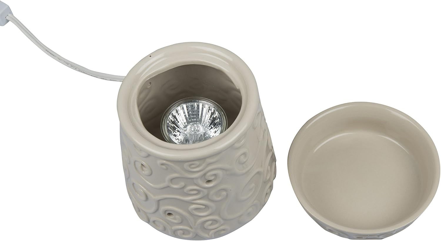 DEco Fragrance Wax Melter Warmer - 4 Cinnamon Cubes Included