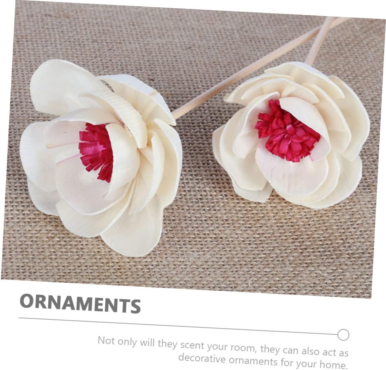 Garneck 3Pcs Dried Flower Diffuser Sticks Aromatherapy Decor