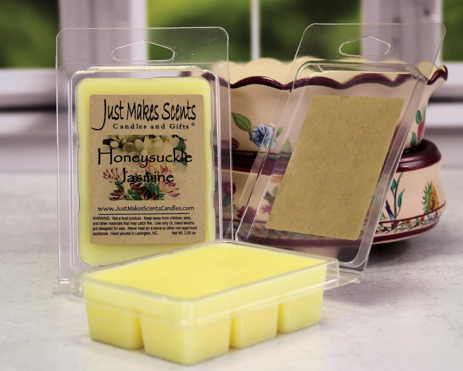 Just Makes Scents 2 Pack Honeysuckle Jasmine Wax Melts