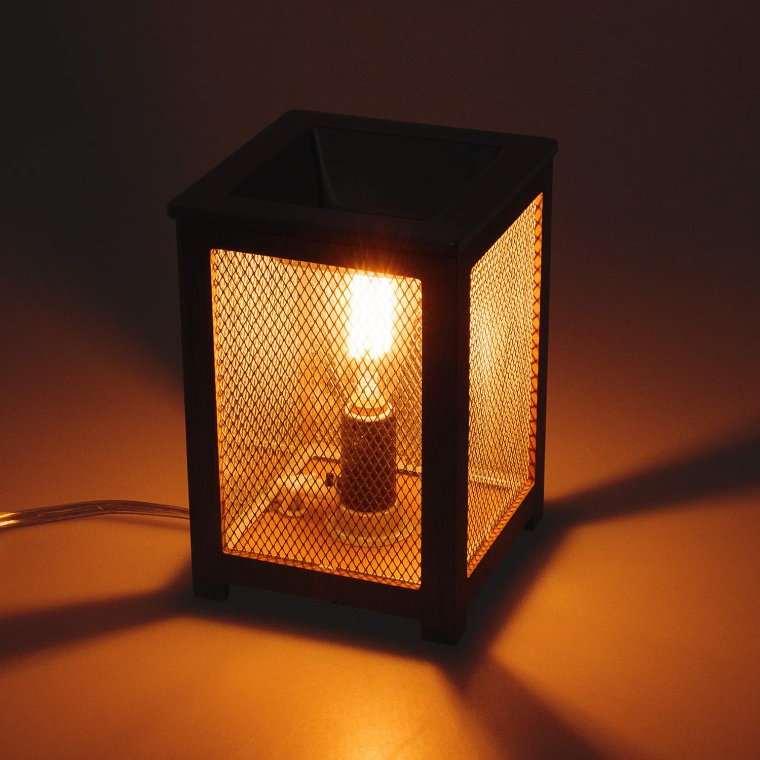 Mindful Design White Farmhouse Wax Warmer - Electric Plug In
