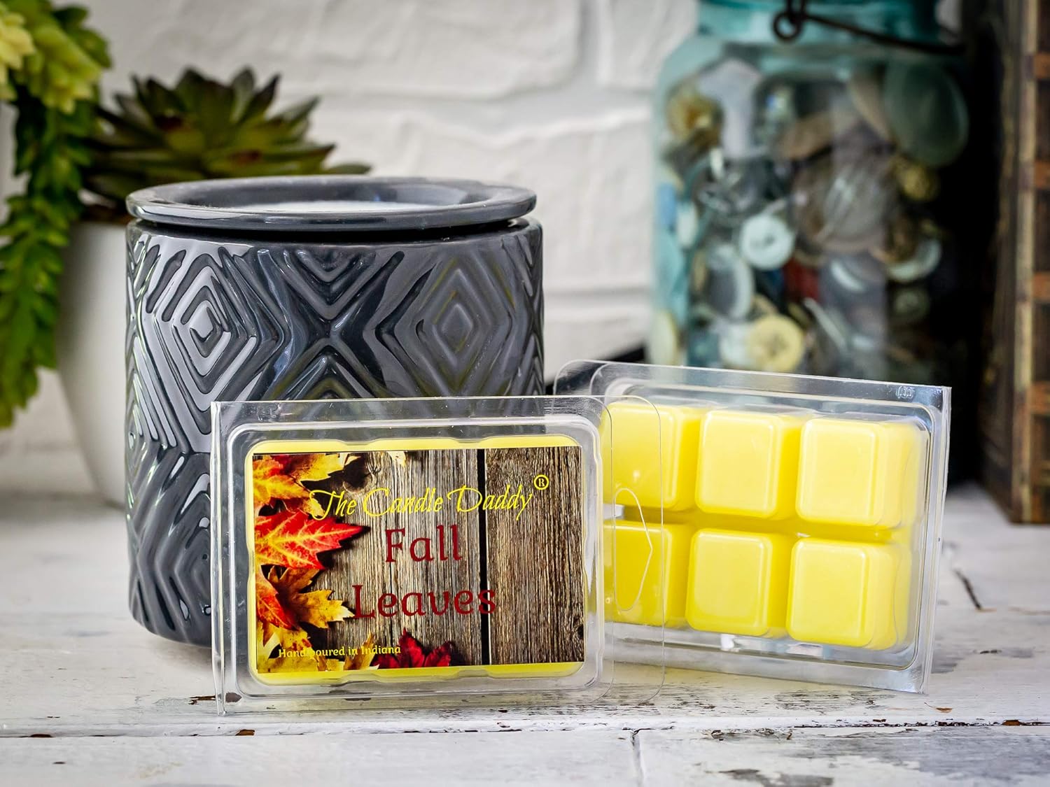 The Candle Daddy Fall Leaves - Autumn Scent - 5 Packs - 30 Cubes