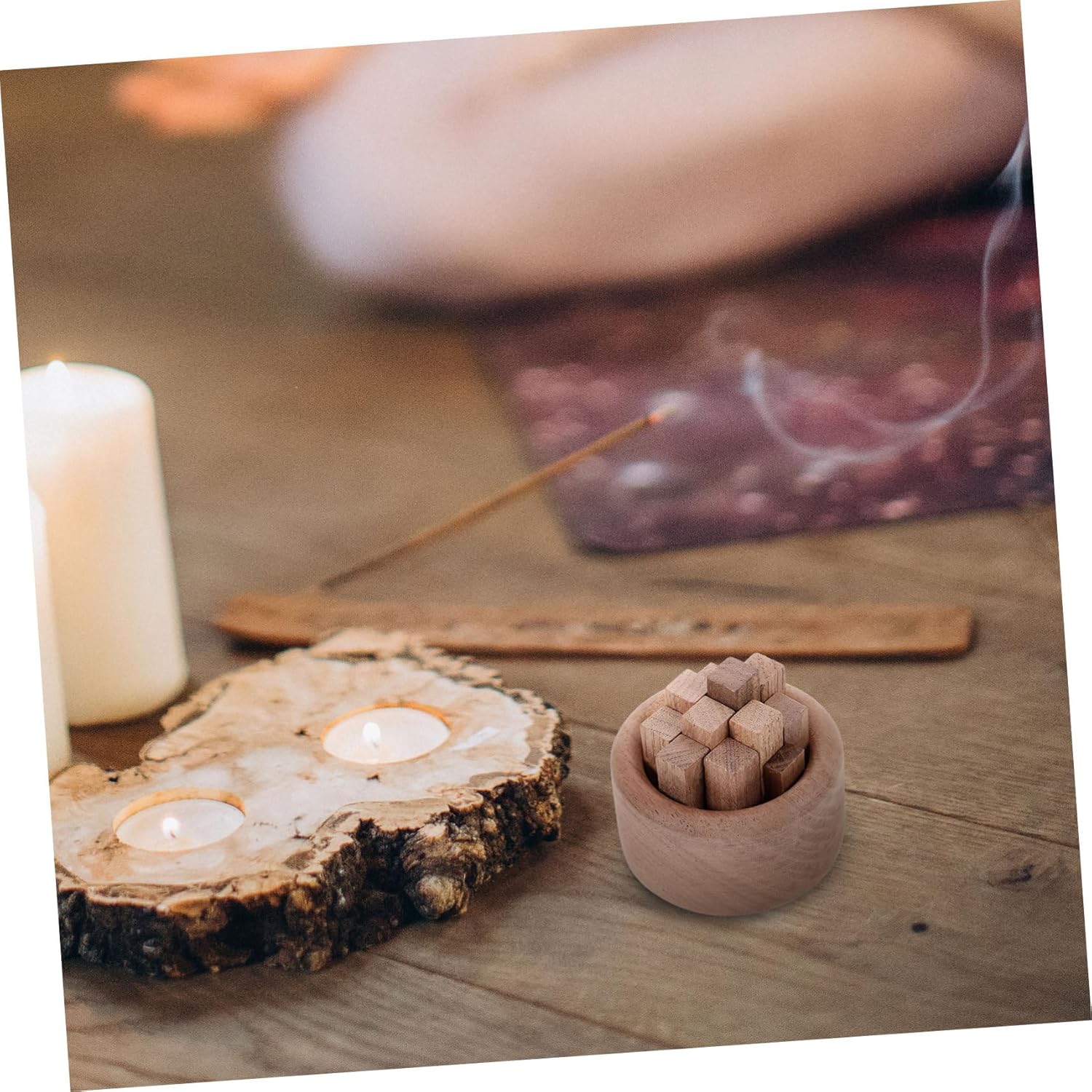 OFFIGAM Wood Aroma Diffuser Set for Home Office Bedroom