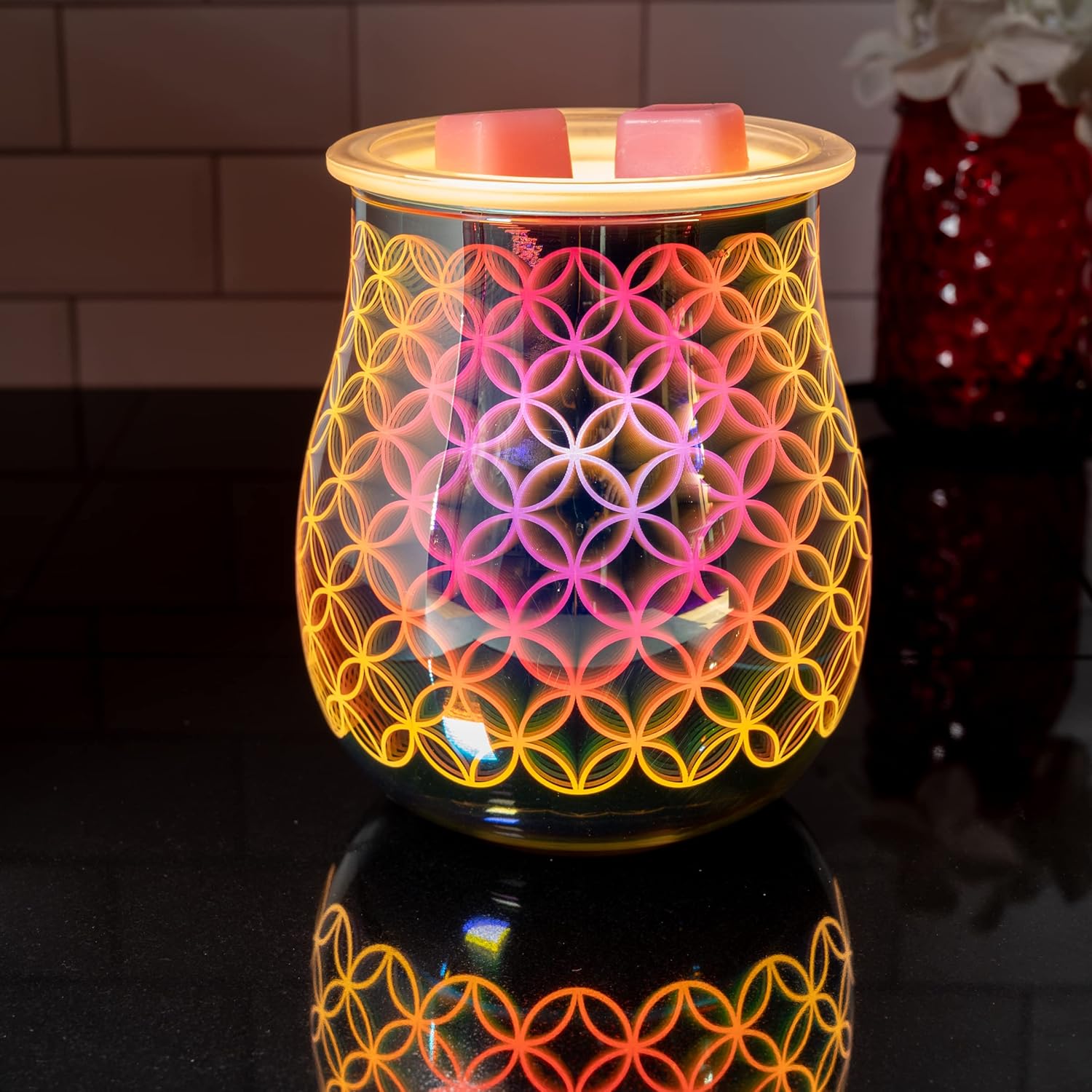 Scentsationals Wax Melt Warmer 3D Circles