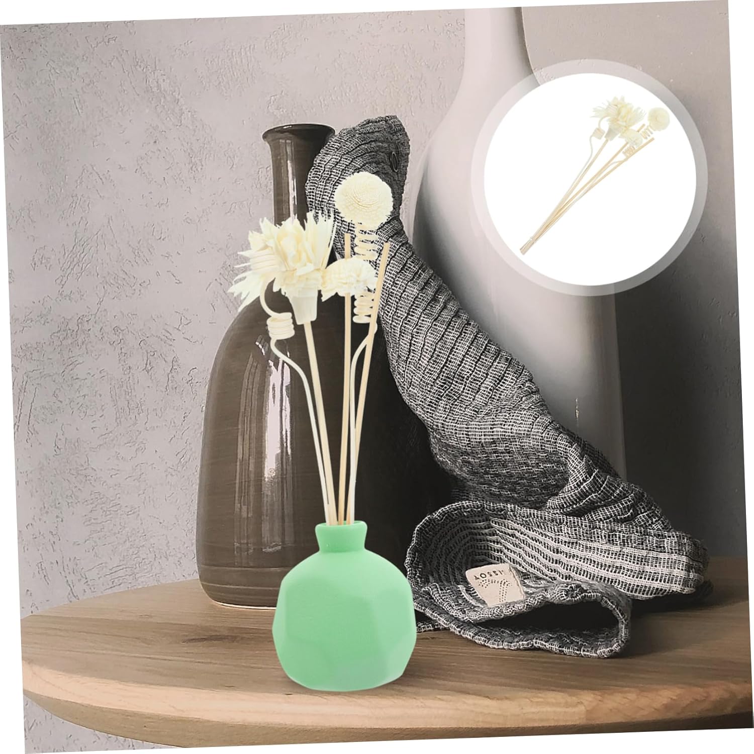 1 Set Natural Rattan Diffuser Sticks for Home Office