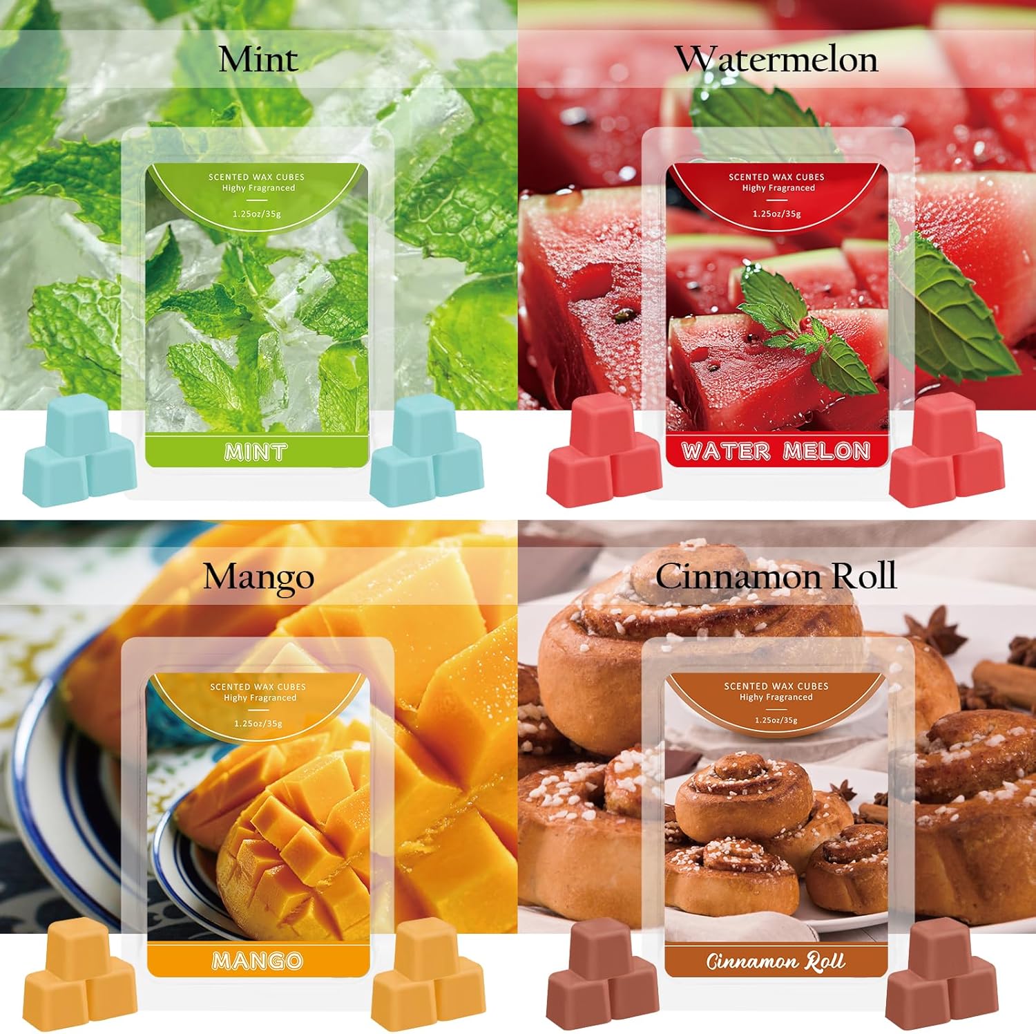 STRN Soy Wax Melts 12 Pack Long-Lasting Fragrance