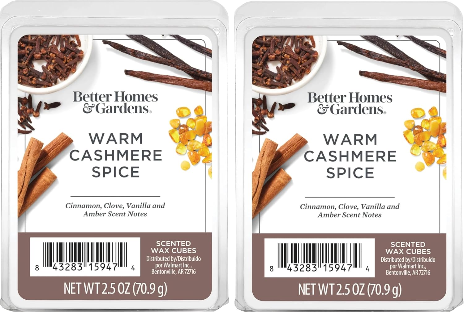 Maclock Warm Cashmere Spice Wax Melts 25oz 2-Pack