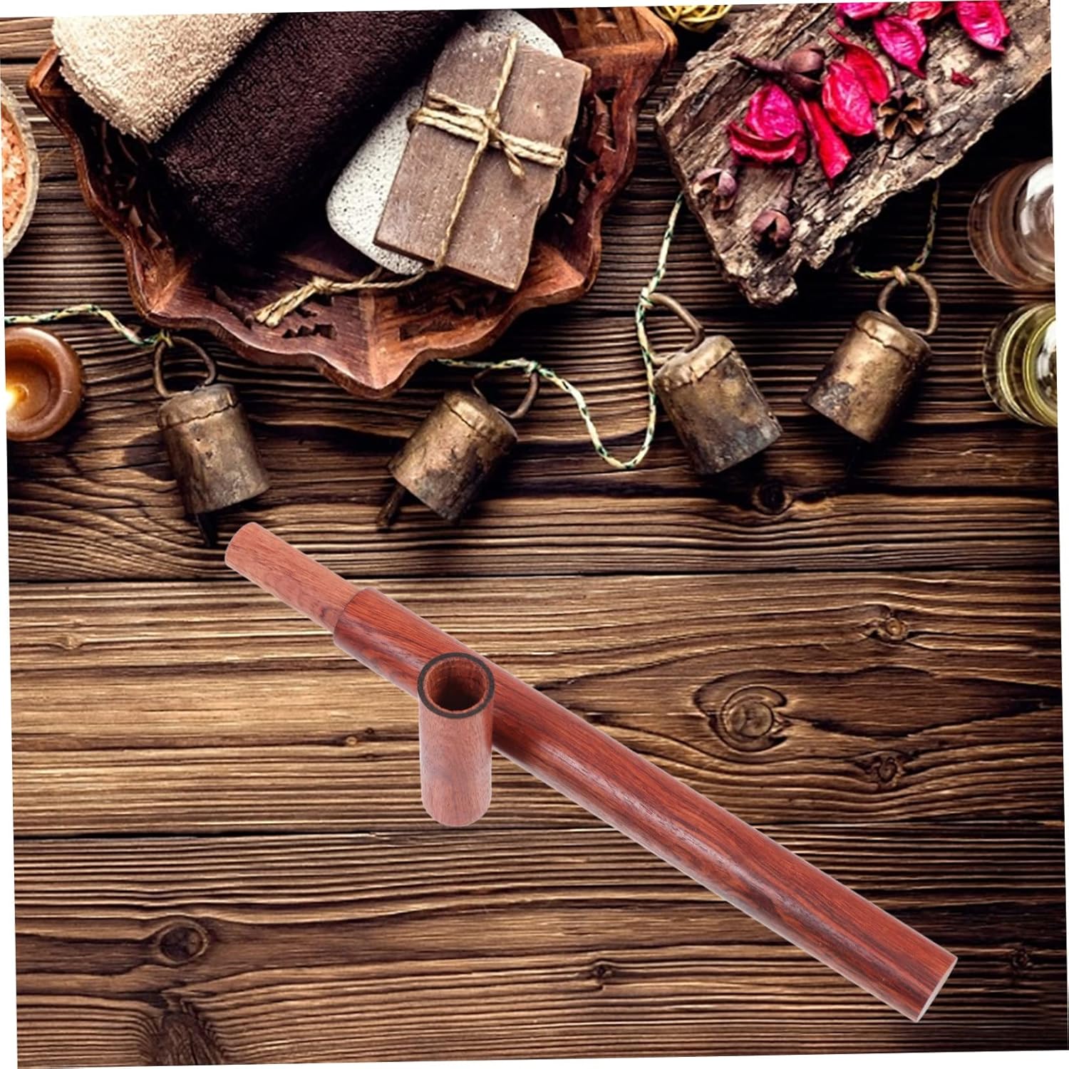 2Pcs Wooden Incense Storage Holders for Home Fragrance