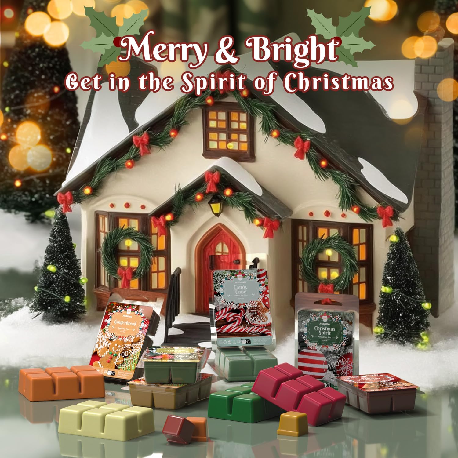 ARVIDSSON Christmas Scented Wax Melts Set