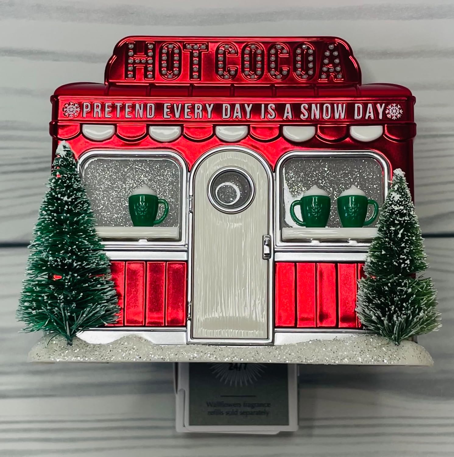 Red Hot Cocoa Wallflowers Nightlight Plug