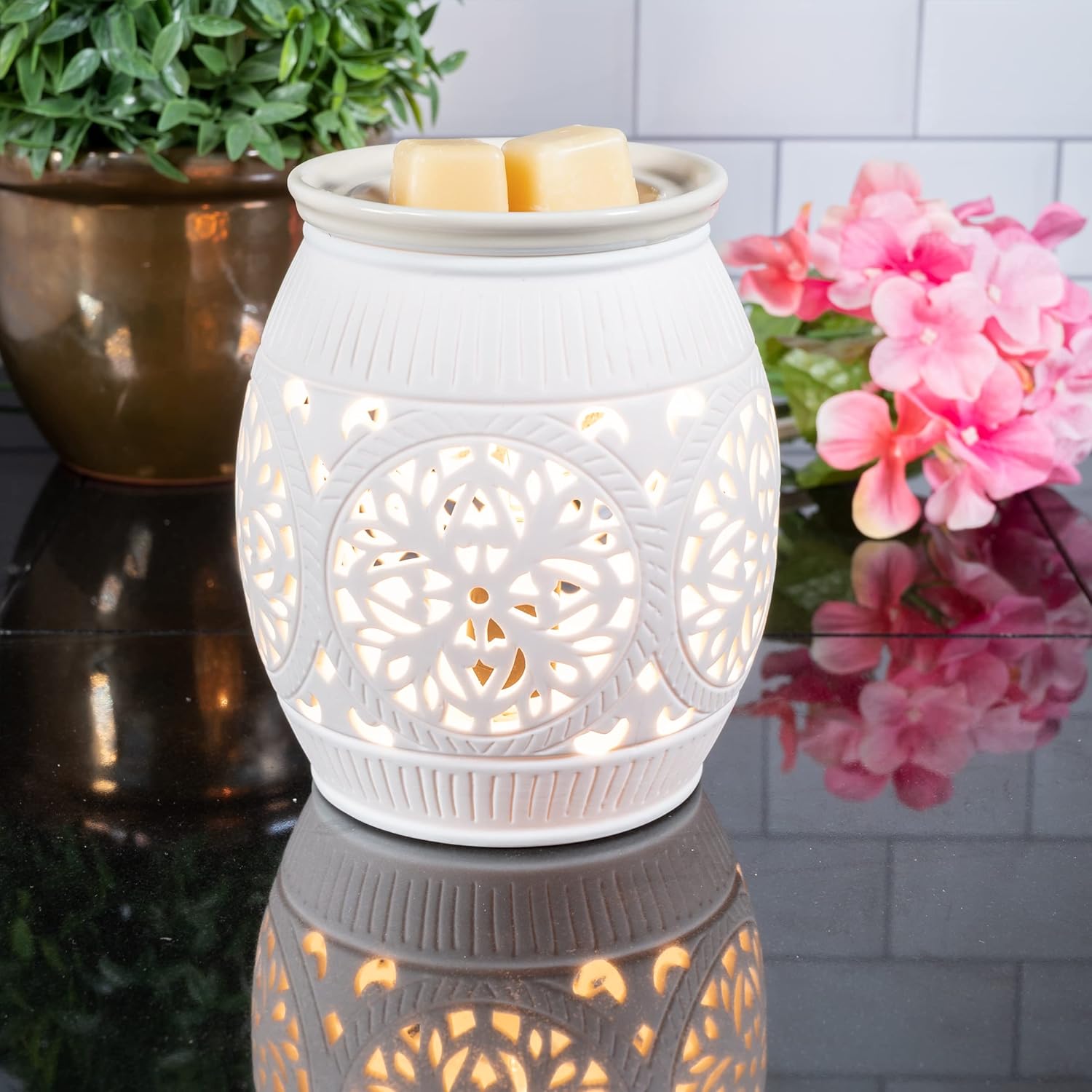 Scentsationals Boho Wax Melter Warmer - Flame Free