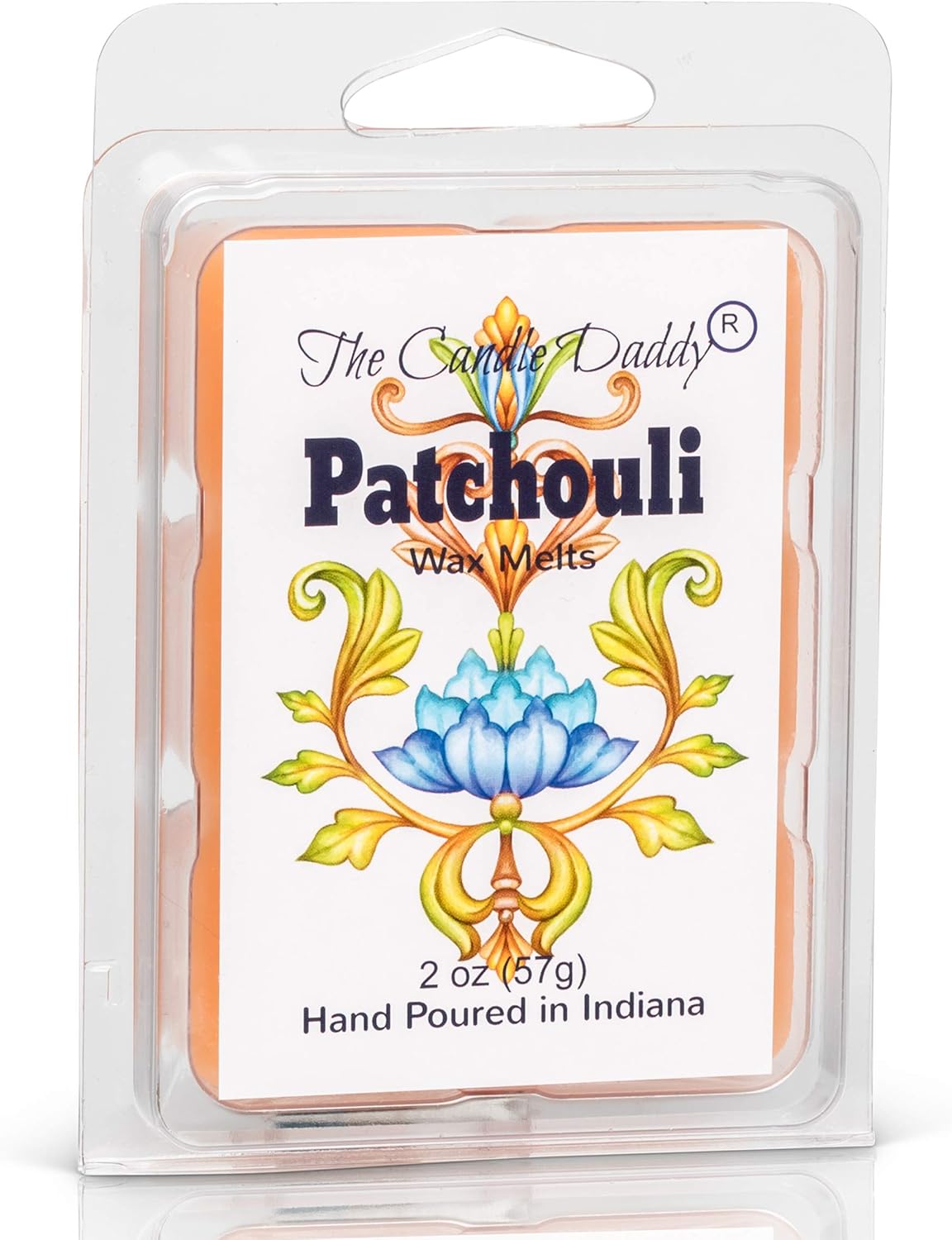 The Candle Daddy Patchouli Incense Wax Cubes - 2 Packs - 4 Ounces Total