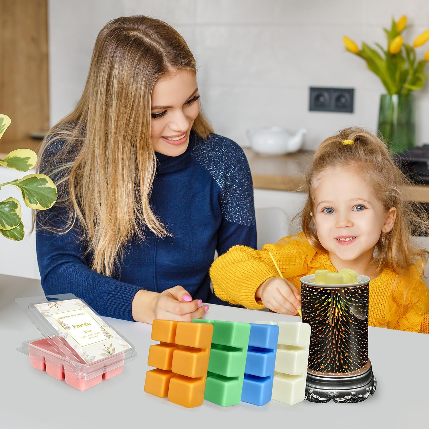 Aubinkenny Scented Wax Melts Set 8 Premium Scents