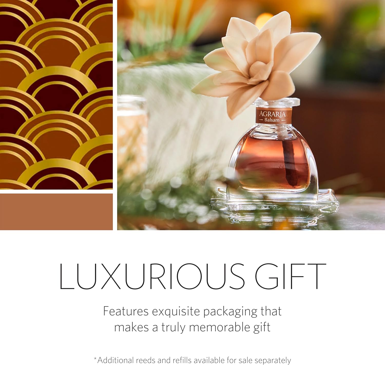 AGRARIA AirEssence Flower and Reed Diffuser Set
