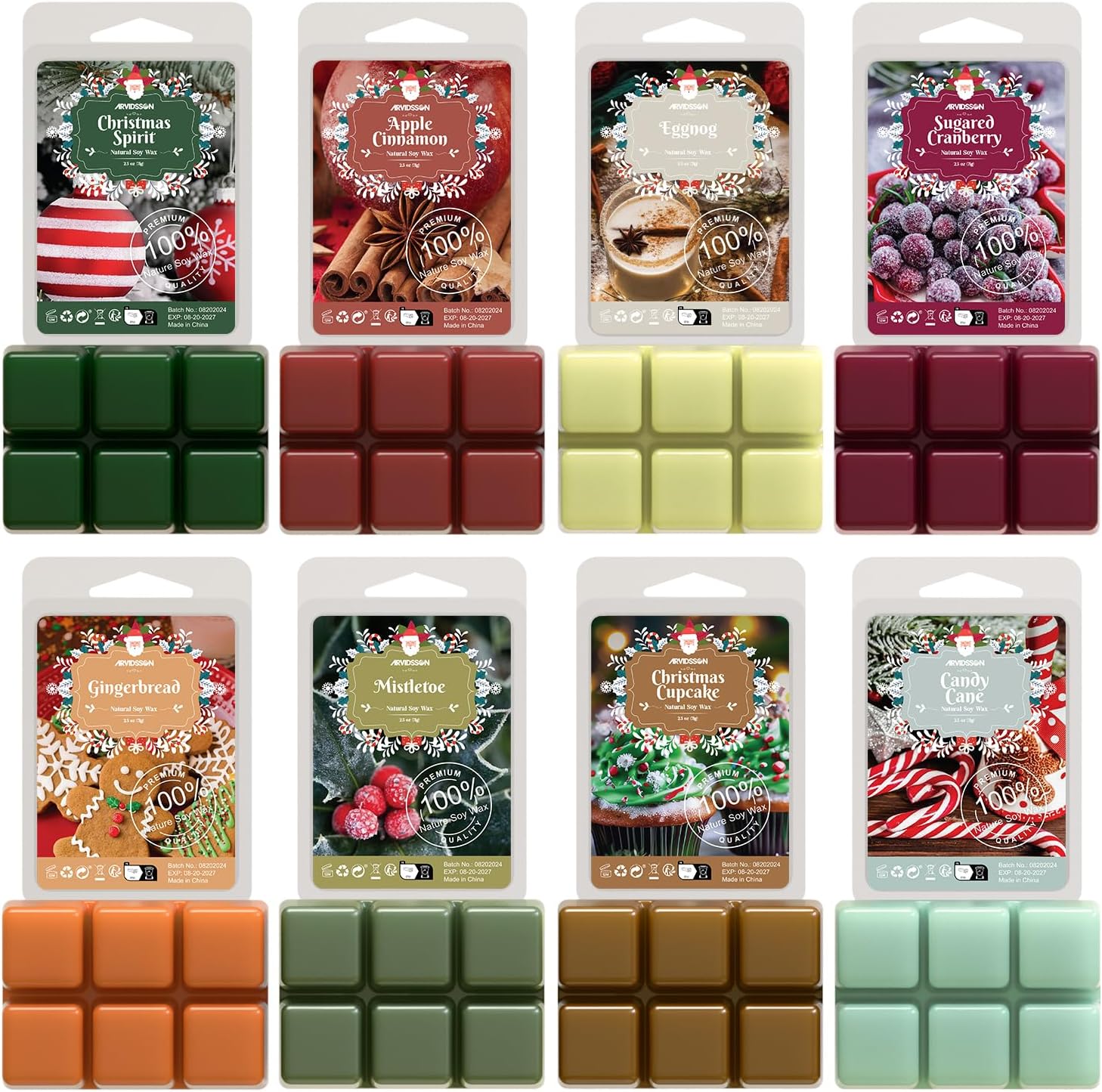 ARVIDSSON Christmas Scented Wax Melts Set