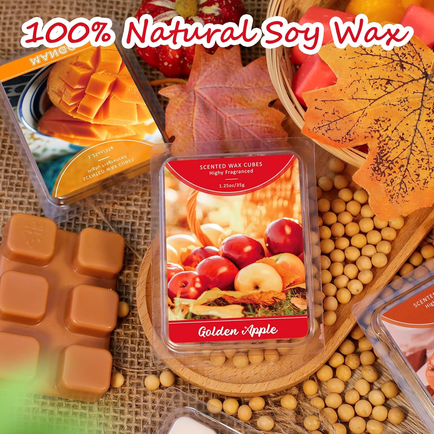 STRN Soy Wax Melts 12 Pack Long-Lasting Fragrance