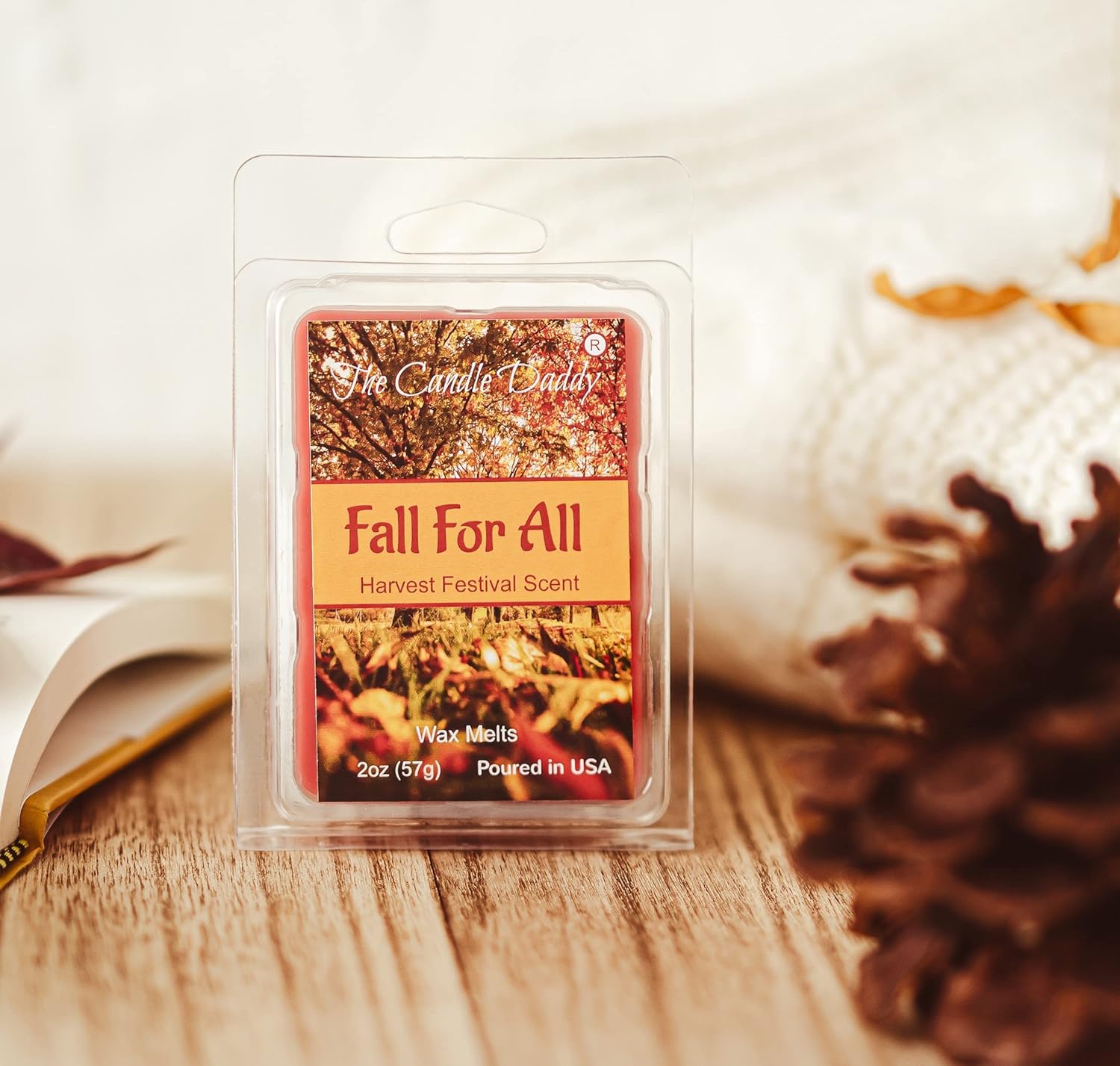 Fall for All Harvest Festival Scented Wax Melt 2 Oz 6 Cubes