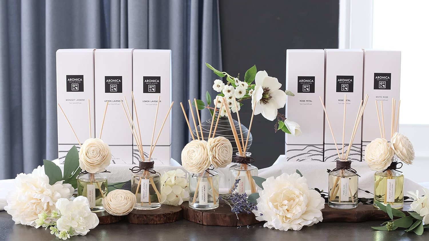 Aronica Rose Petal Scent Diffuser 160ml