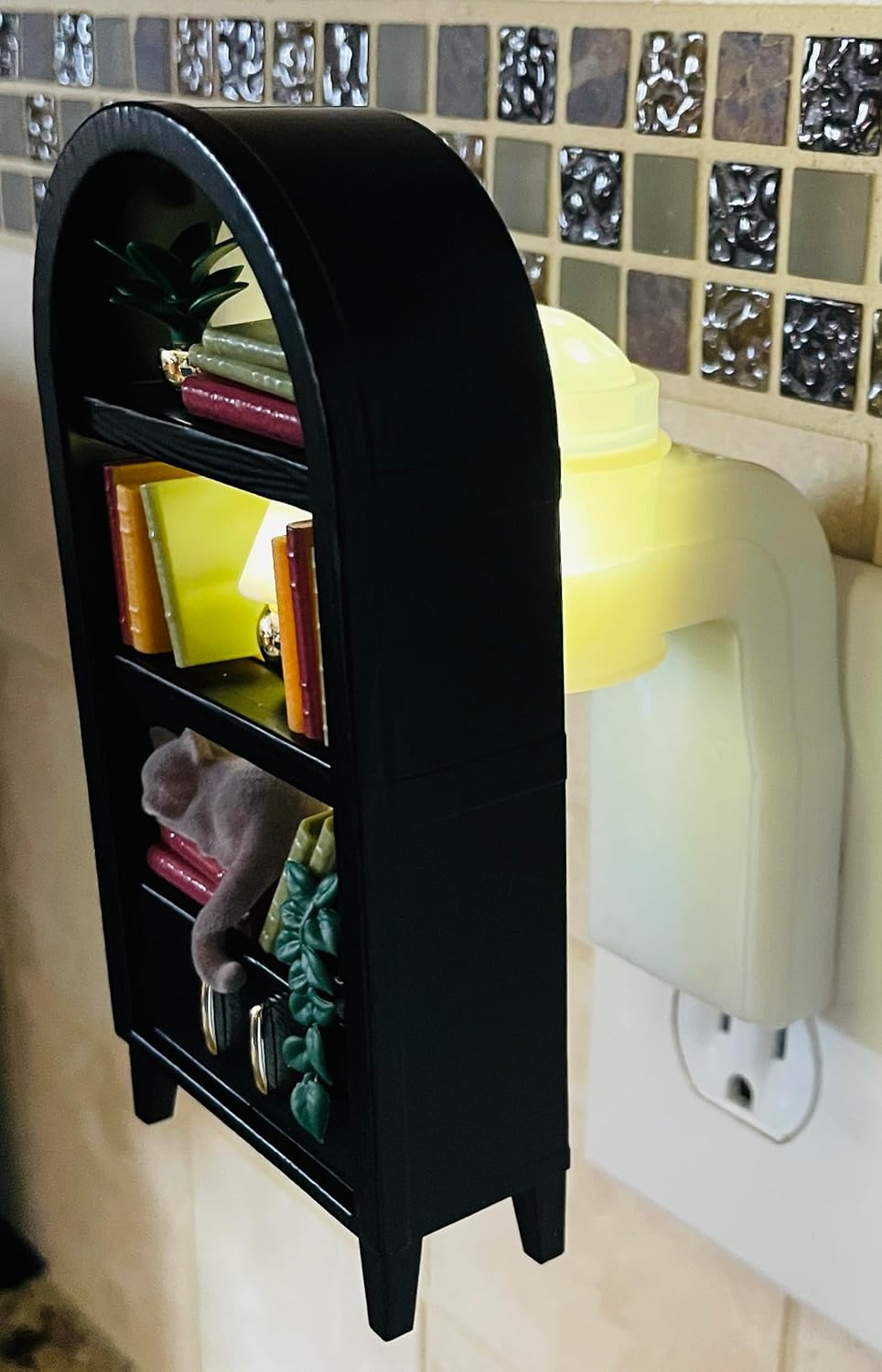 Bath Body Works Nightlight Wallflower Scent Control Bookcase