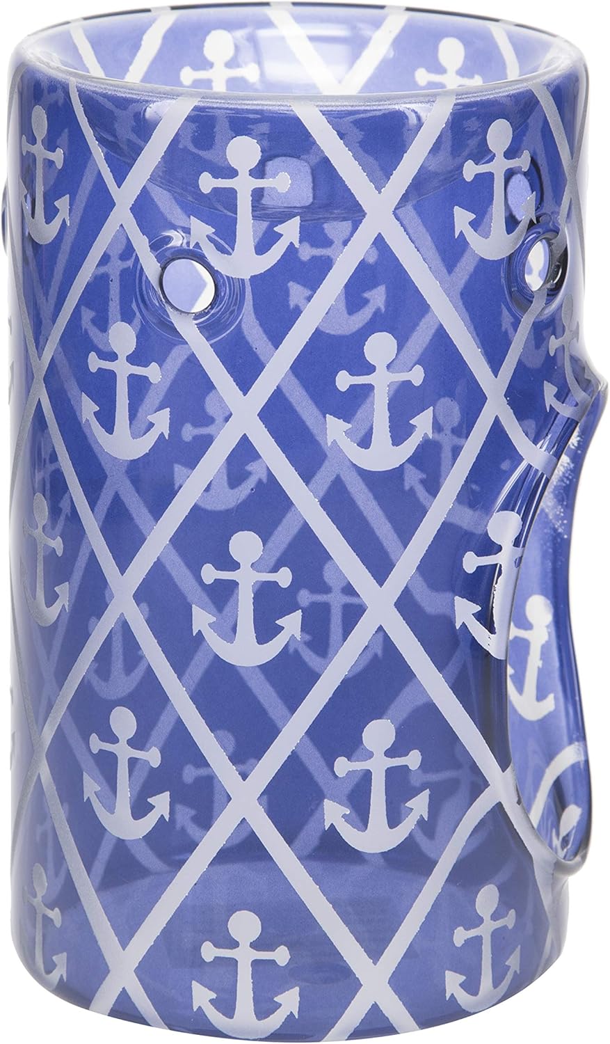 Blue Anchor Wax Warmer - Premium Glass Design