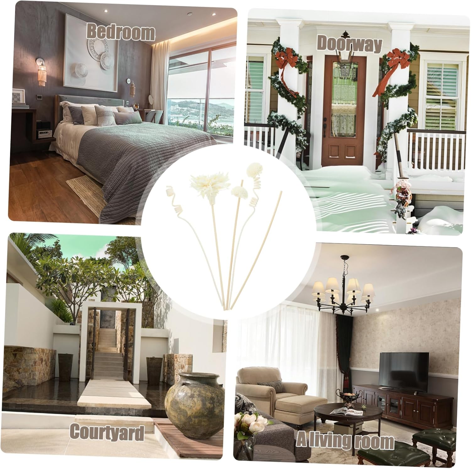 Replaceable Aromatherapy Sticks for Home and Wedding Decor