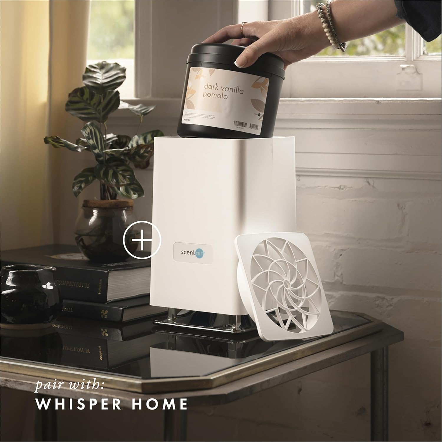 Monthly Fragrance Cartridge for Whisper Home Dark Vanilla Pomelo