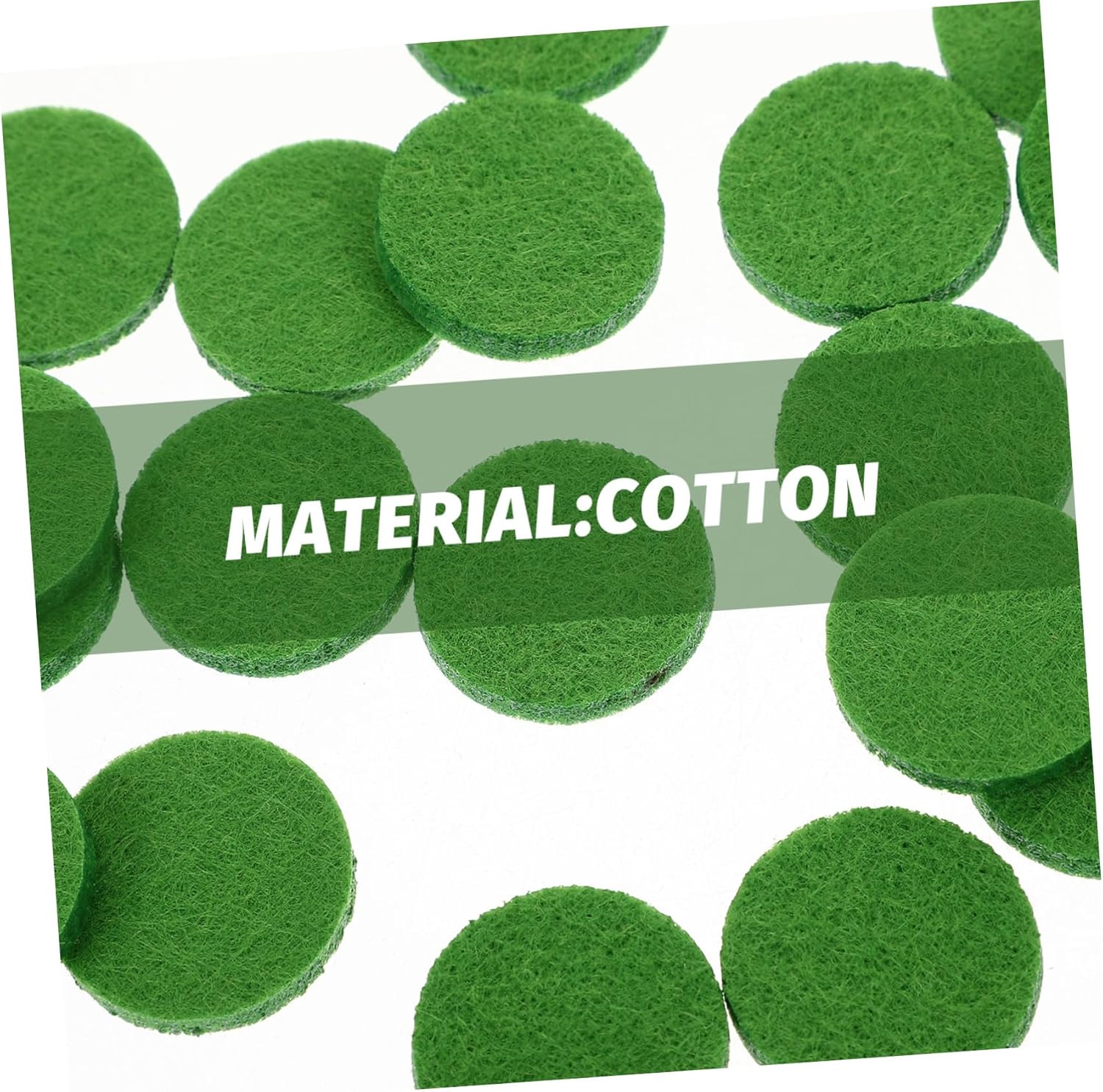 PRETYZOOM 100pcs Cotton Aromatherapy Diffuser Pads