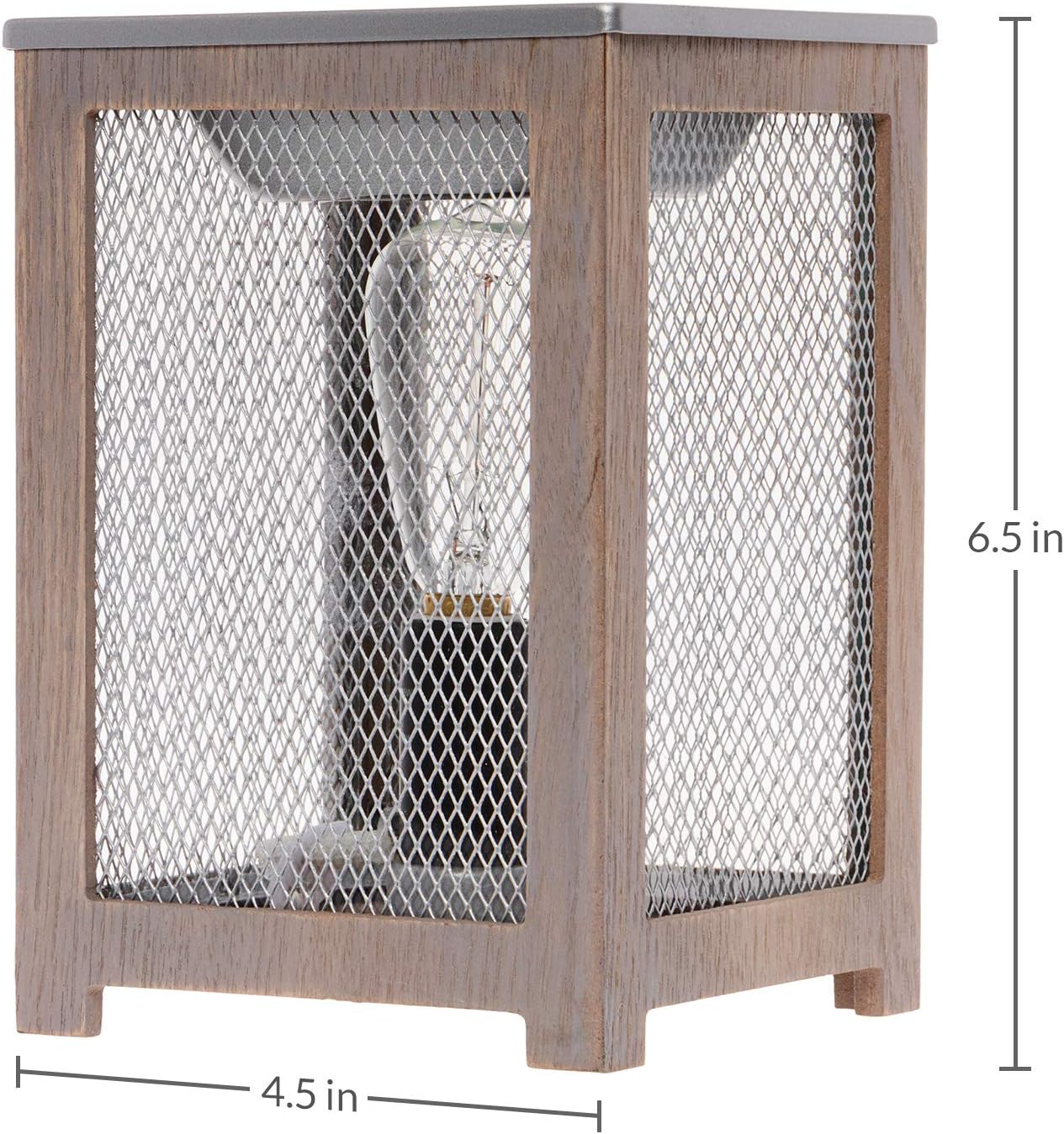 Mindful Design White Farmhouse Wax Warmer - Electric Plug In