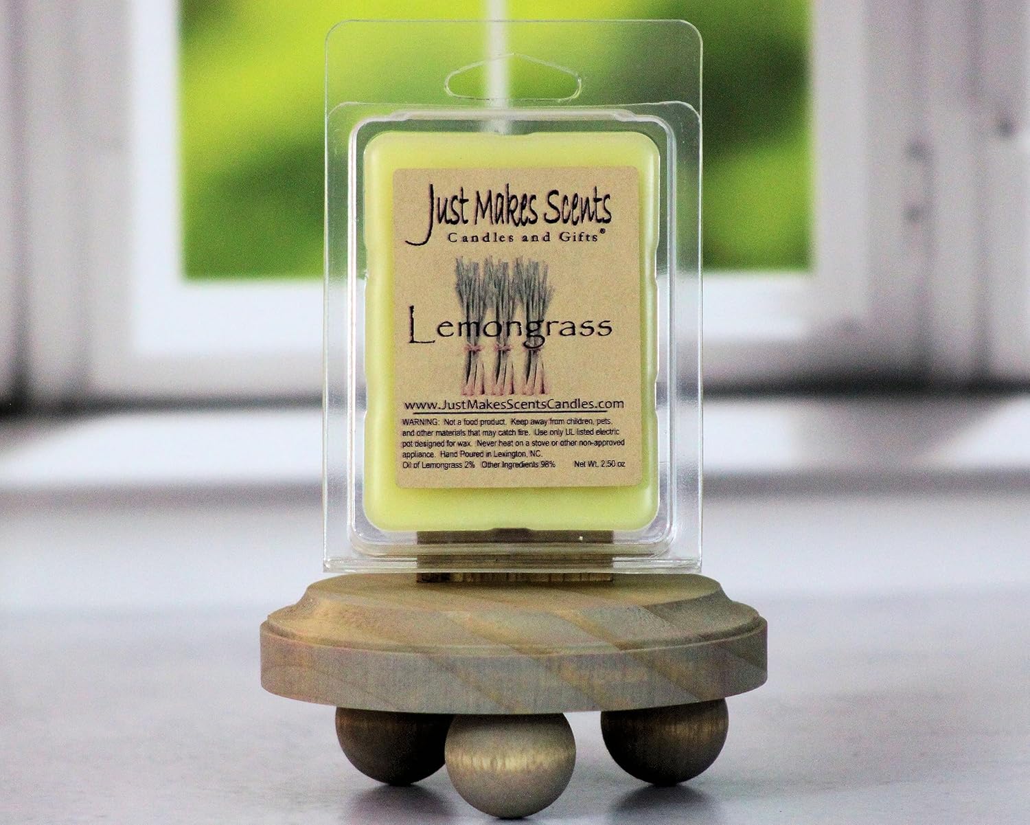 2 Pack Lemongrass Scented Soy Wax Melts