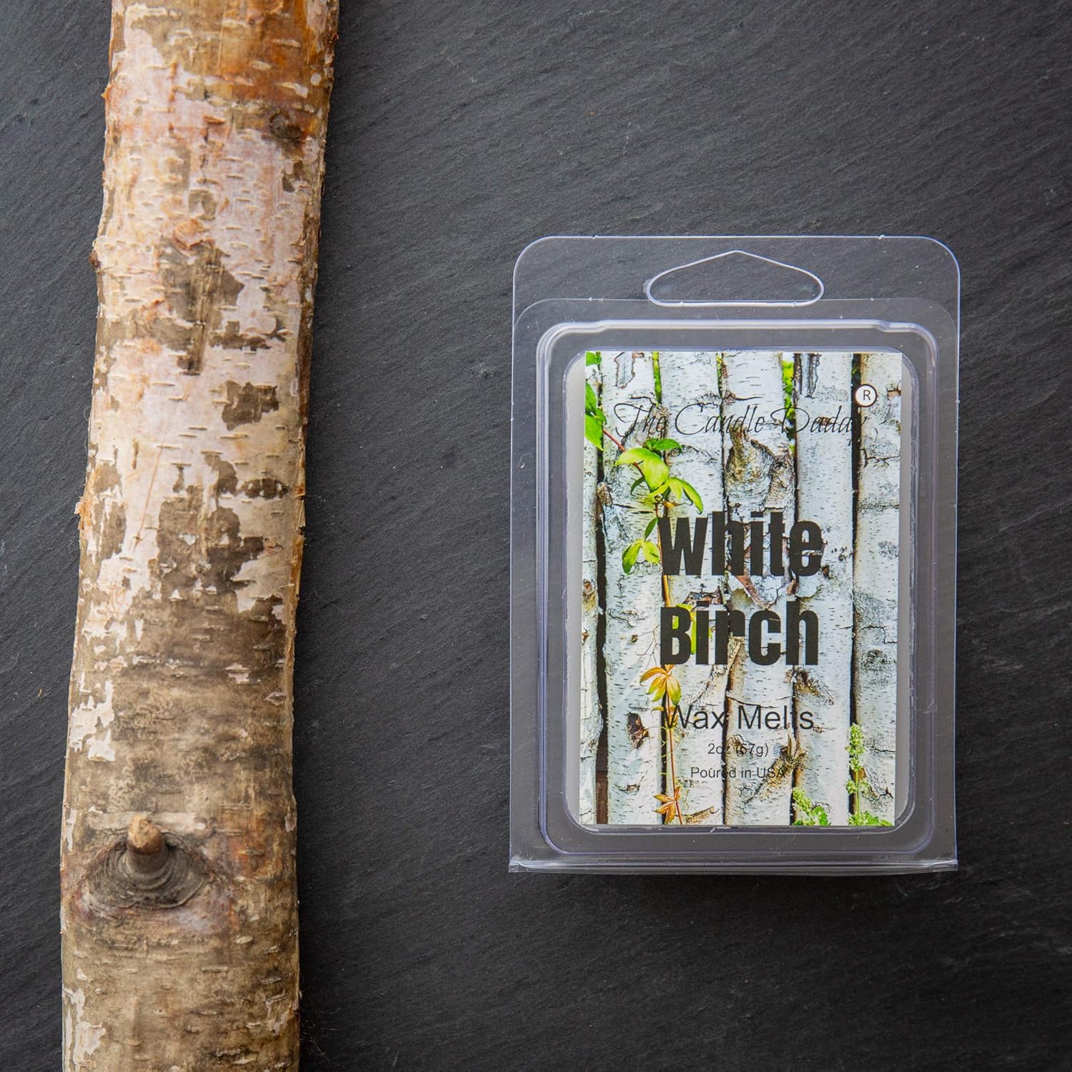 White Birch Scented Wax Cubes 2 Ounces 6 Cubes